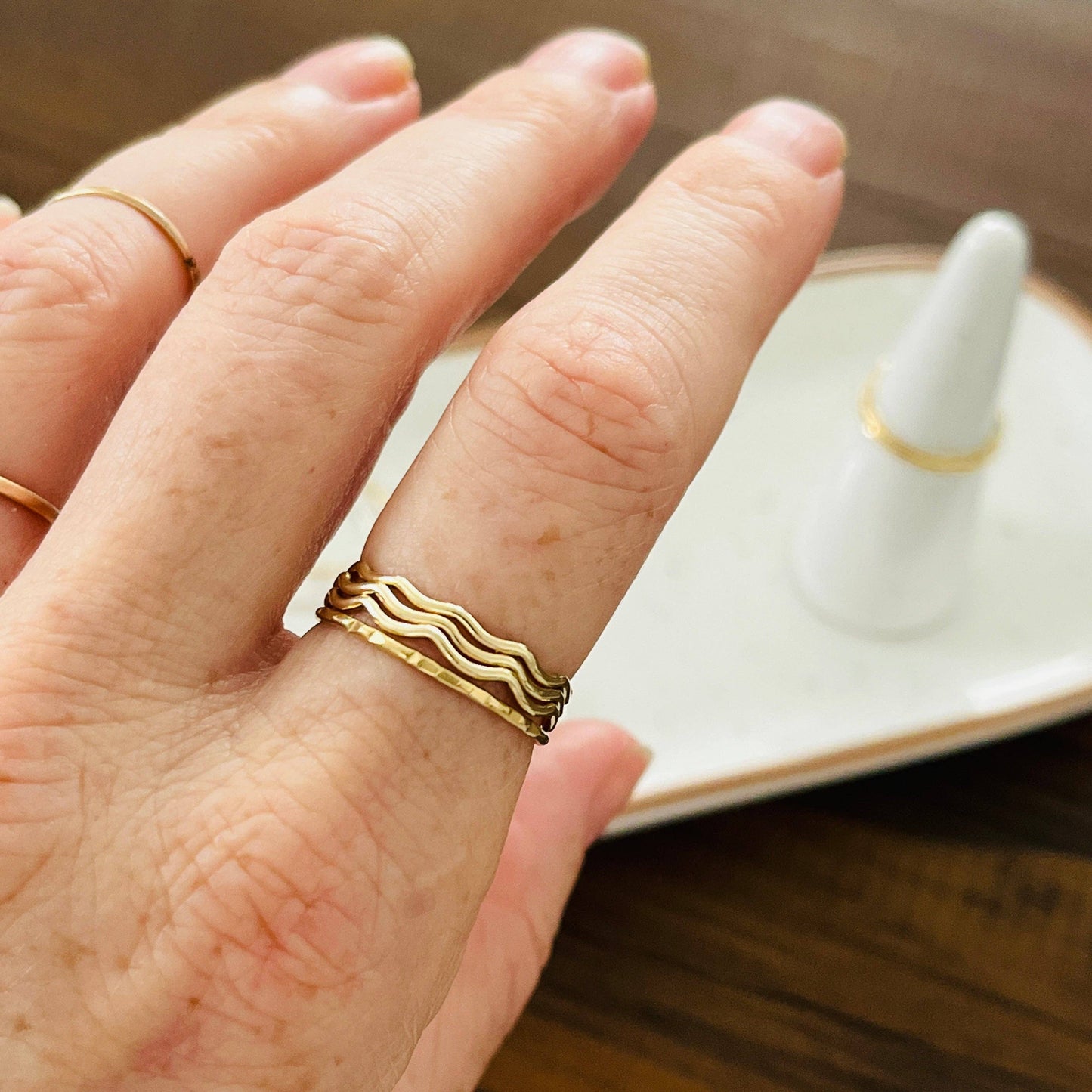 Wave Stacking Ring