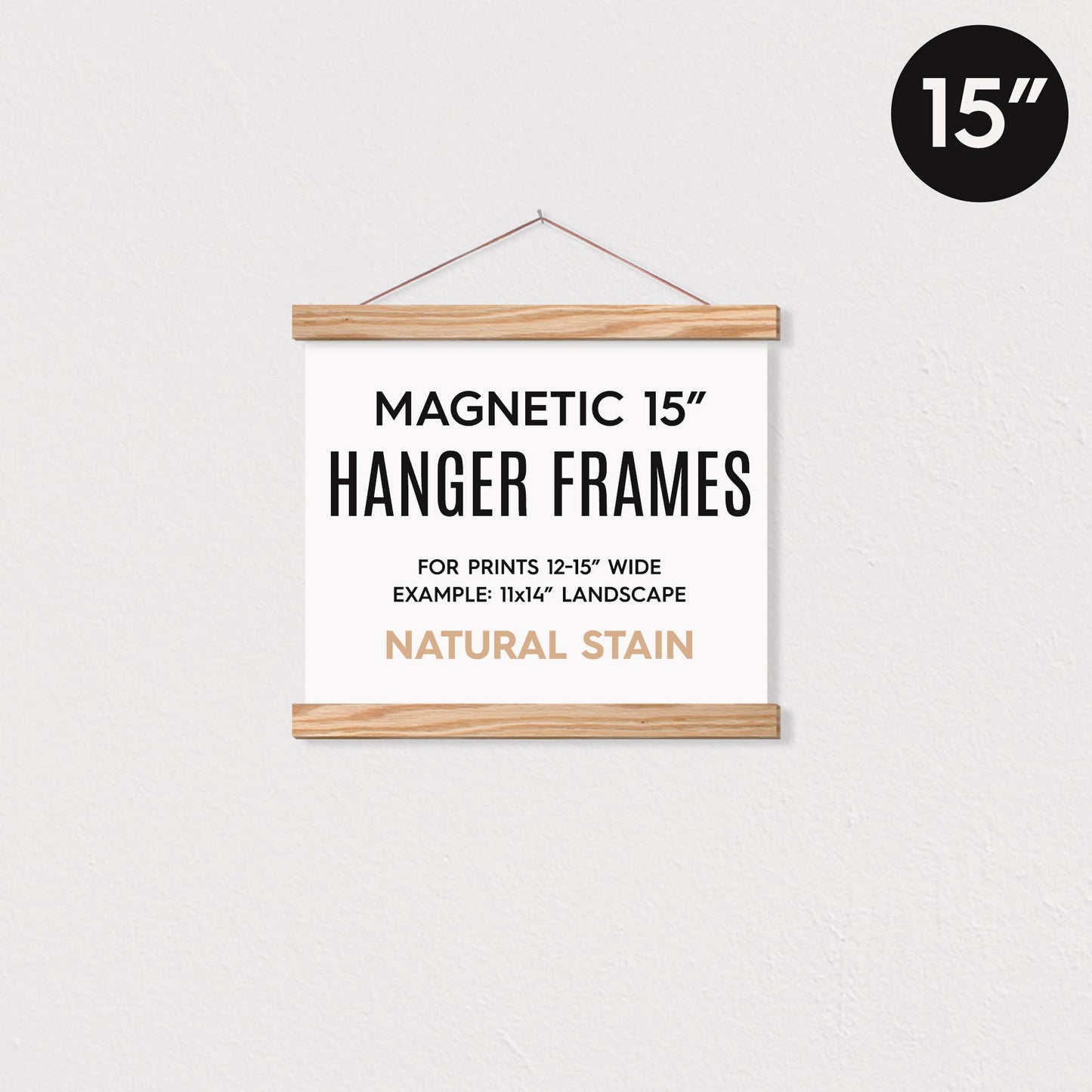 15" Magnetic Poster Hanger Frame