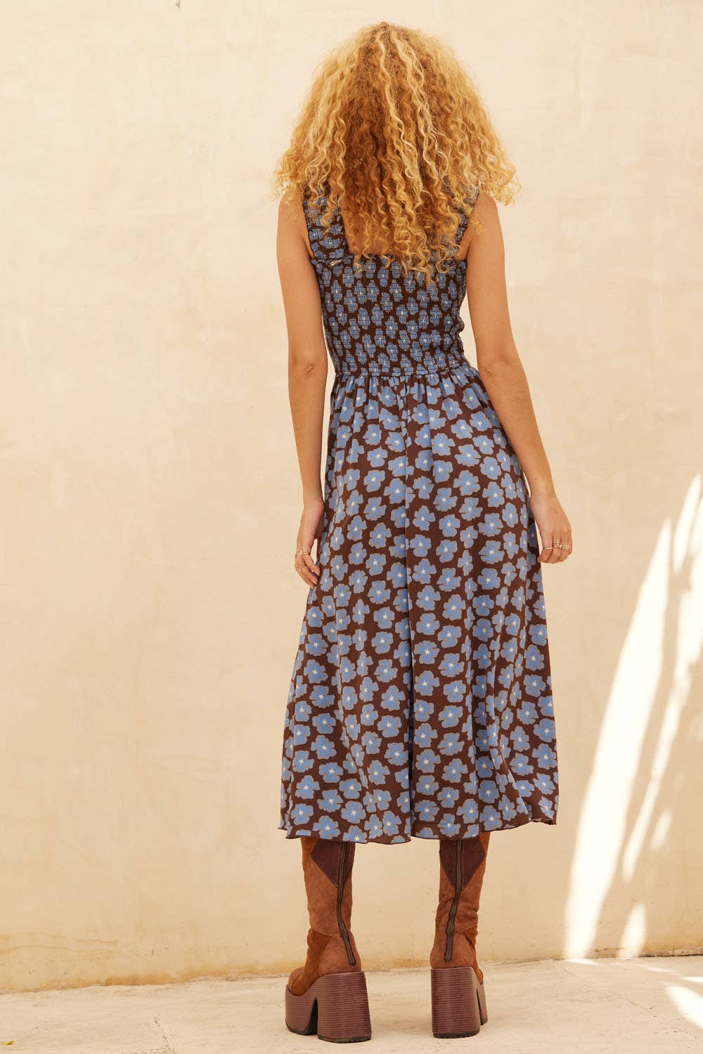 Fall Floral Dress