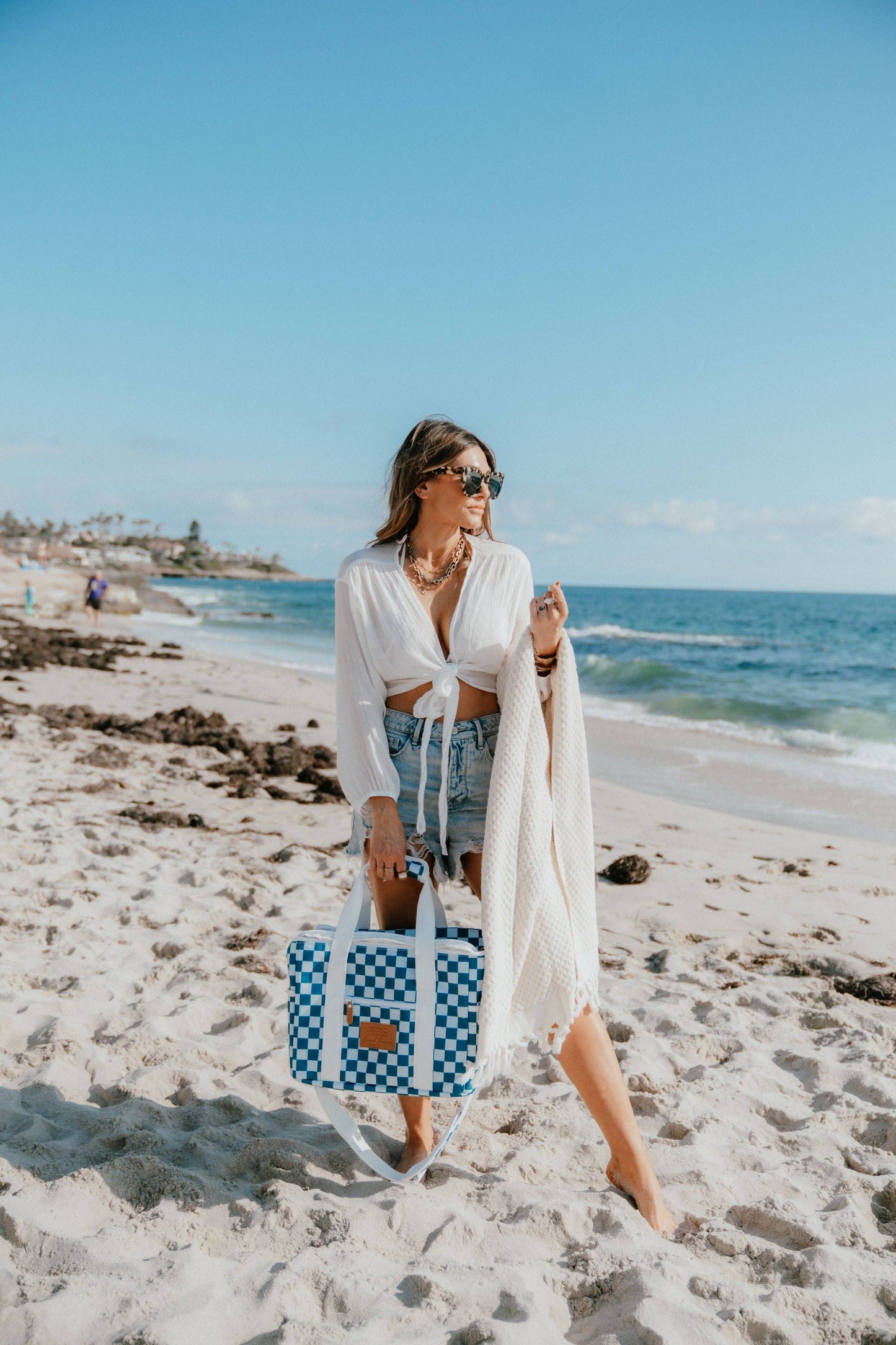 Checker Cooler Bag