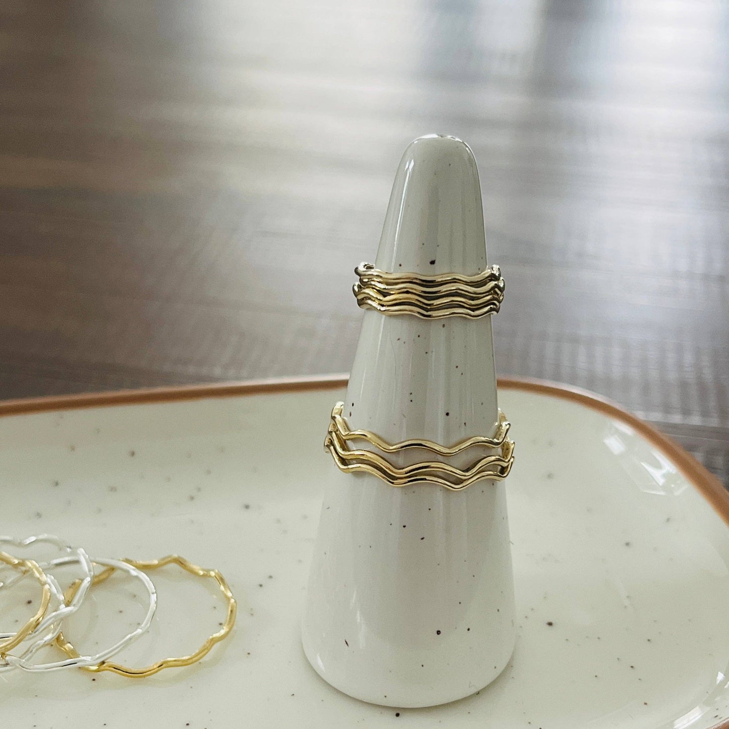 Wave Stacking Ring