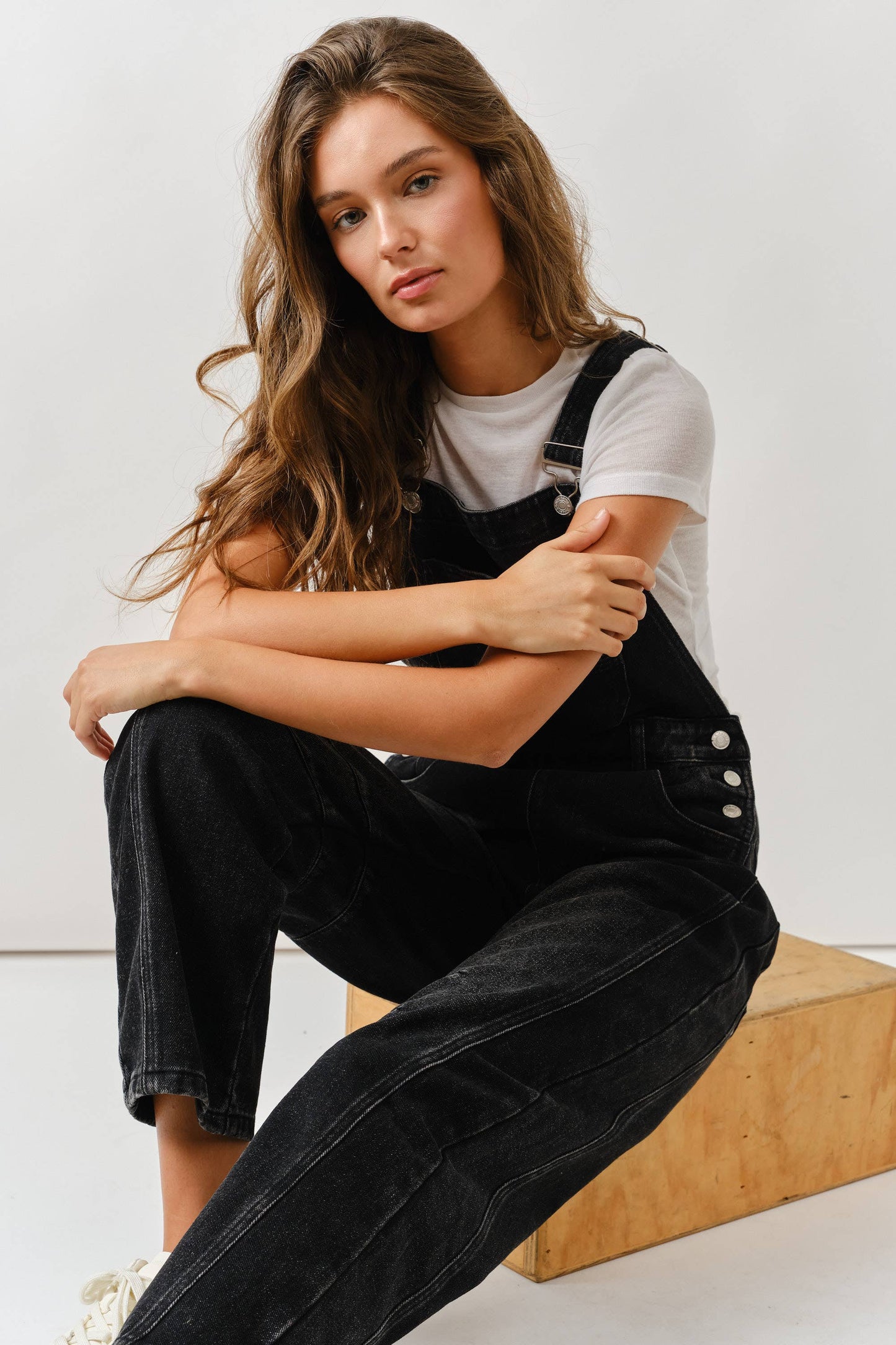 Slouch Denim Overall