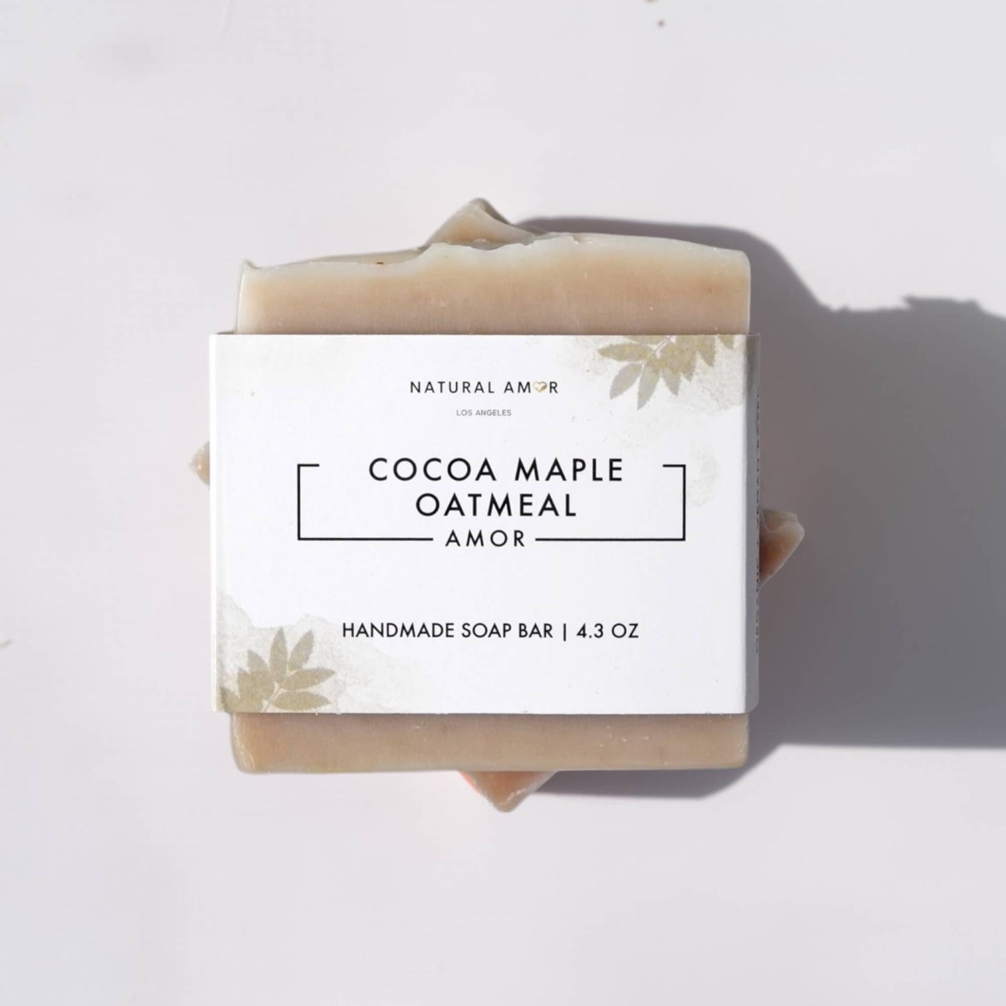 Cocoa Maple Oatmeal Soap Bar (Unscented)