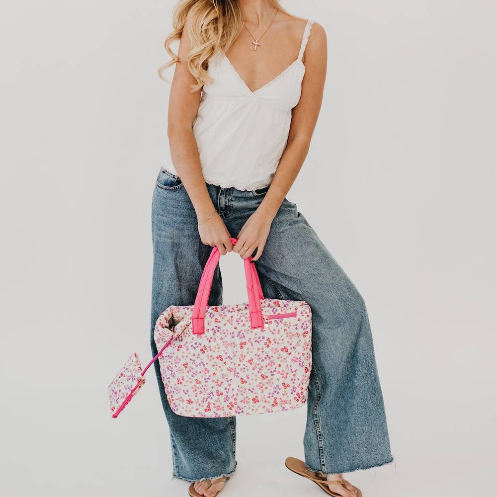 Presley Puffer Quilted Tote
