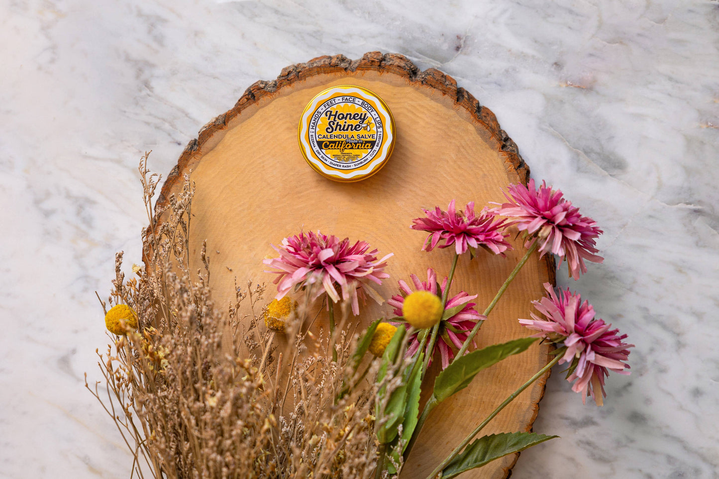 Honey Shine Calendula Salve