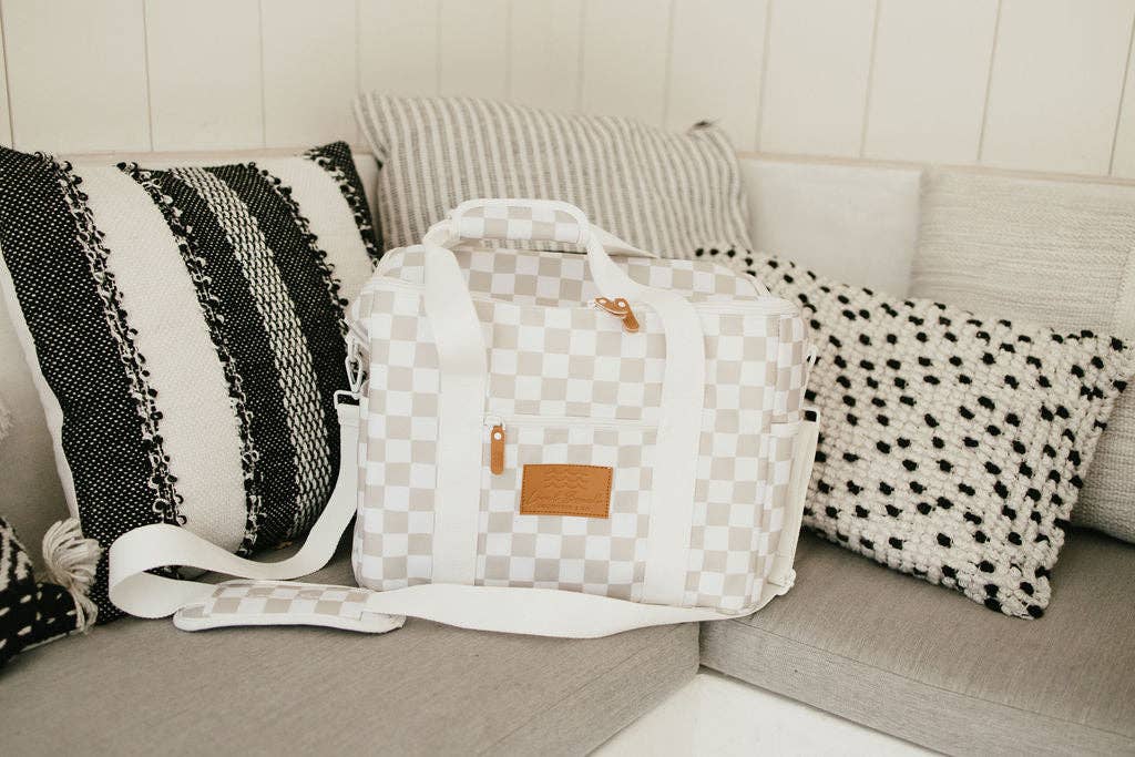 Checker Cooler Bag