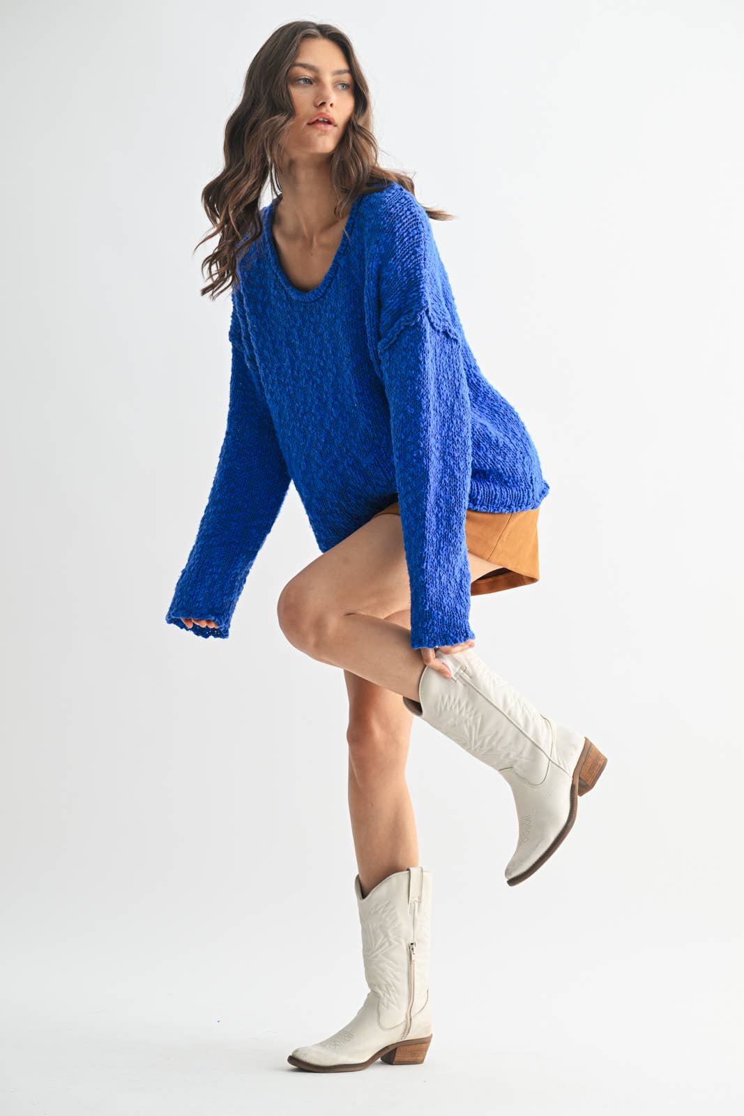 Slubby Pullover