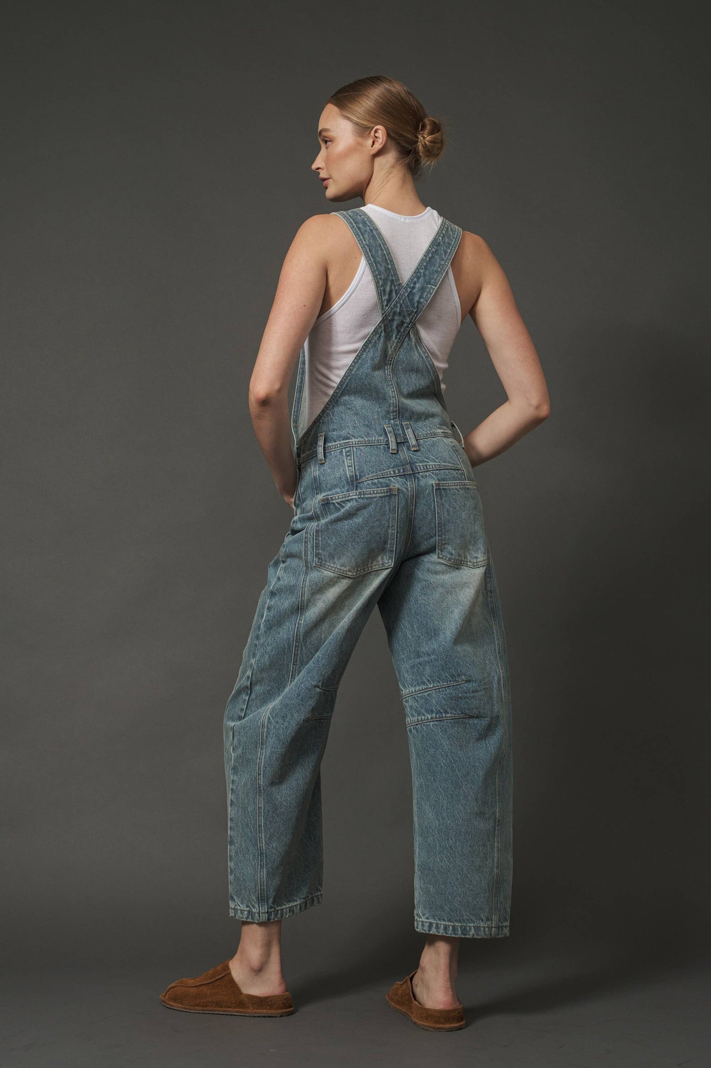 Slouch Denim Overall