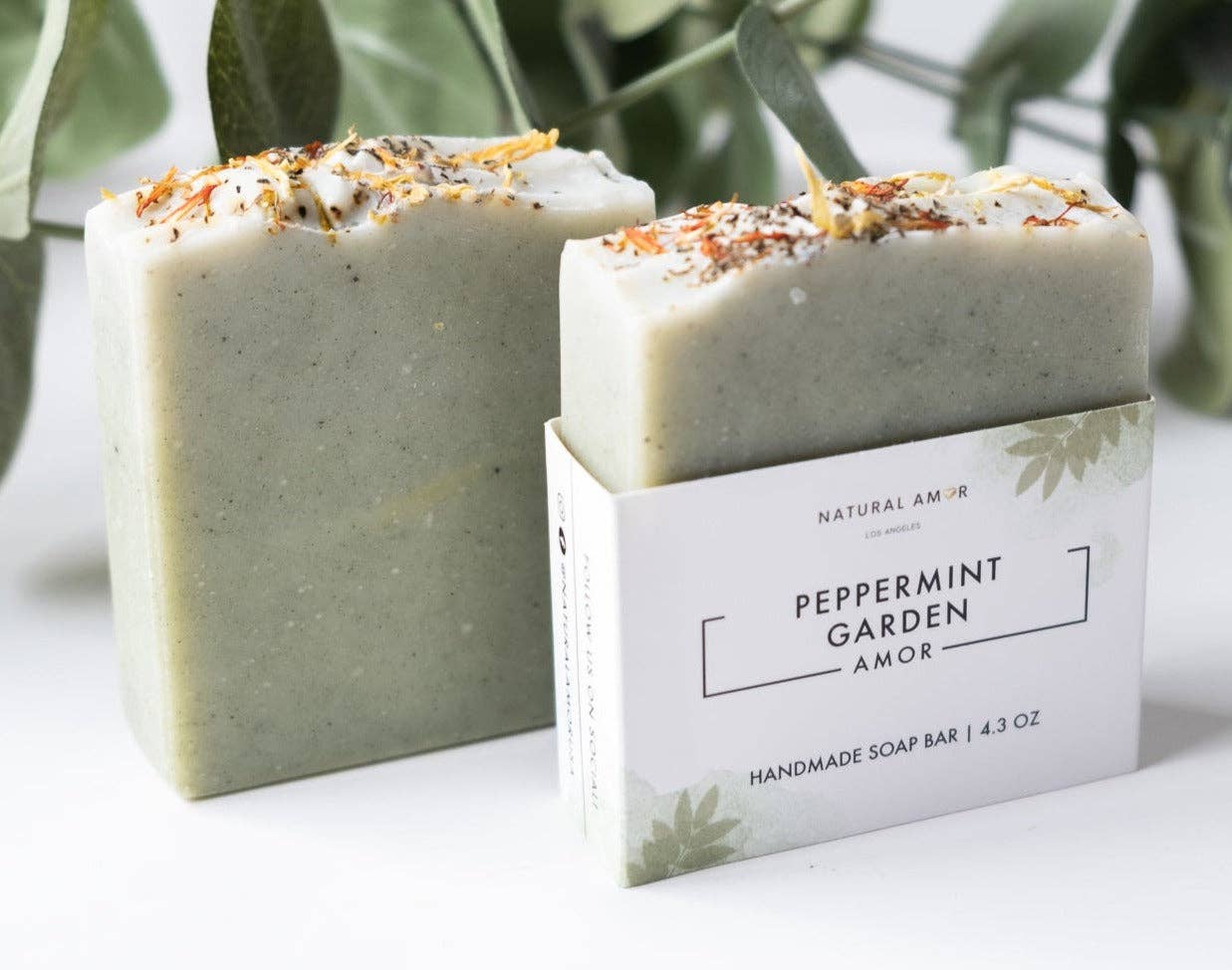 Peppermint Garden Handmade Soap