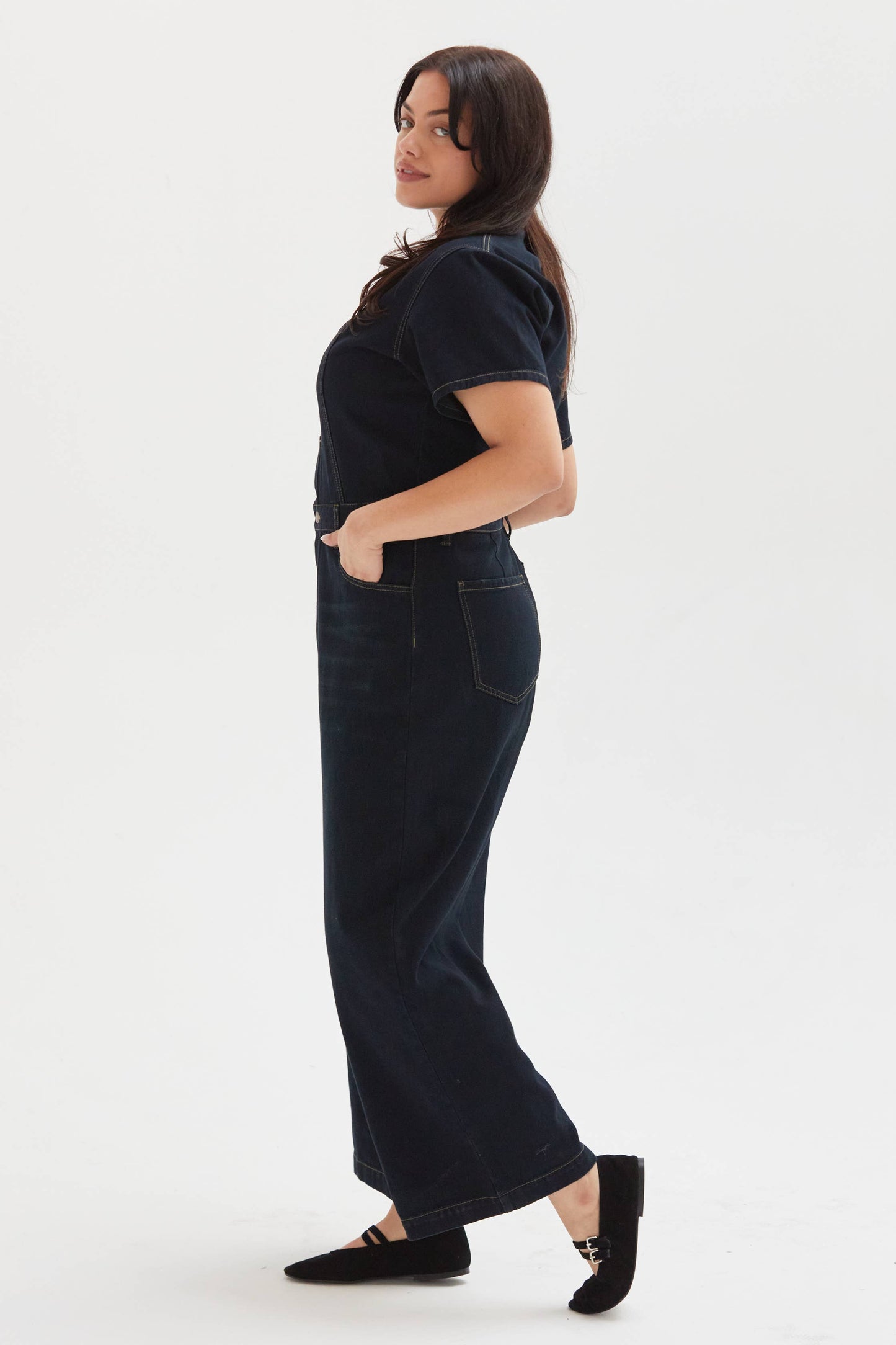 Ashby Denim Coverall/Jumpsuit