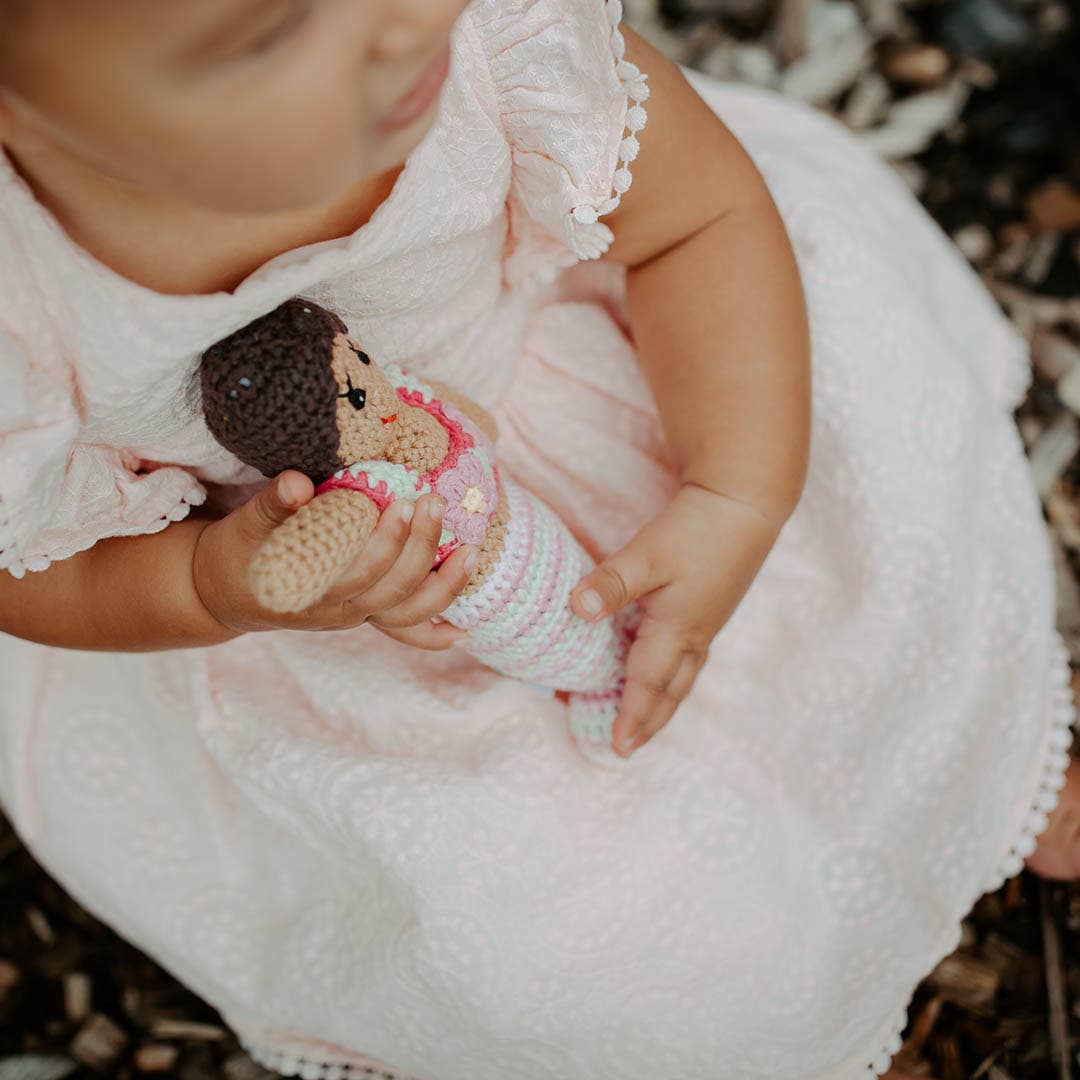 Mermaid Rattle Pink