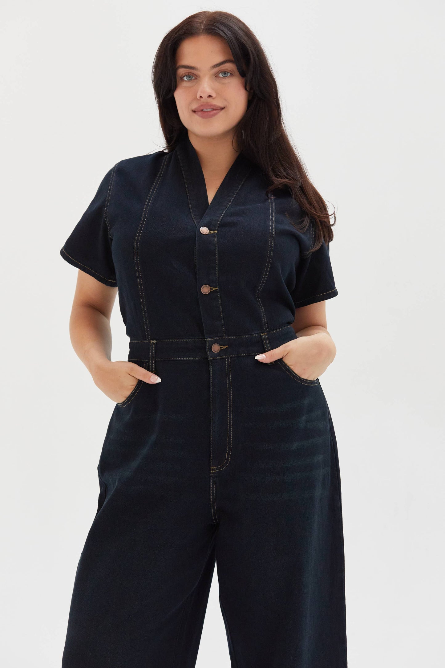 Ashby Denim Coverall/Jumpsuit