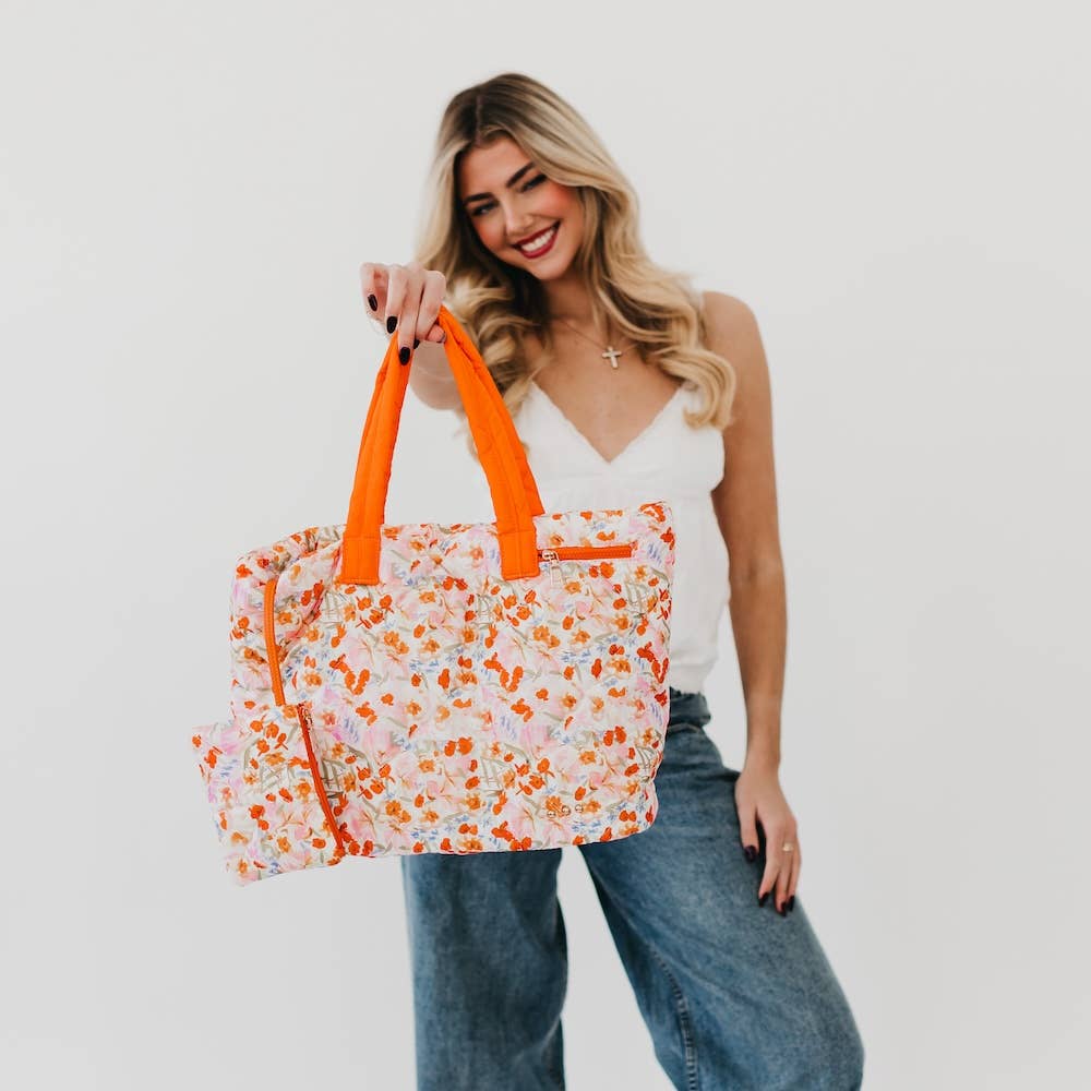 Presley Puffer Quilted Tote