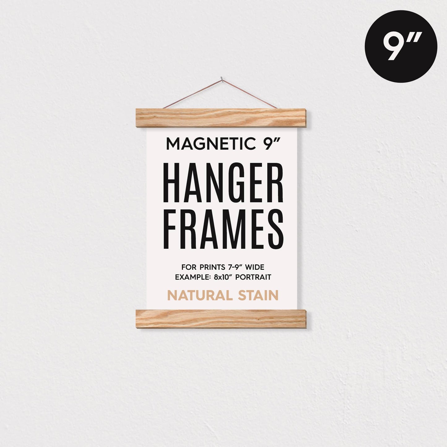9" MAGNETIC Poster Hanger Frame