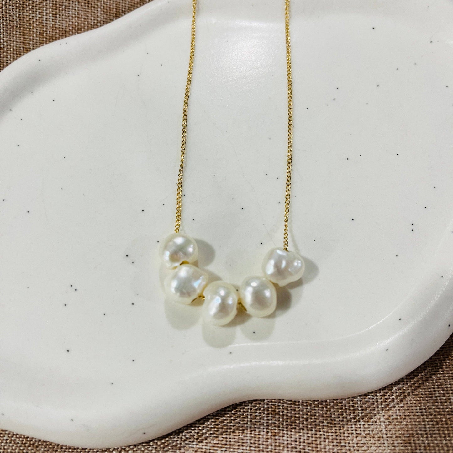 Surf Pearl Necklace