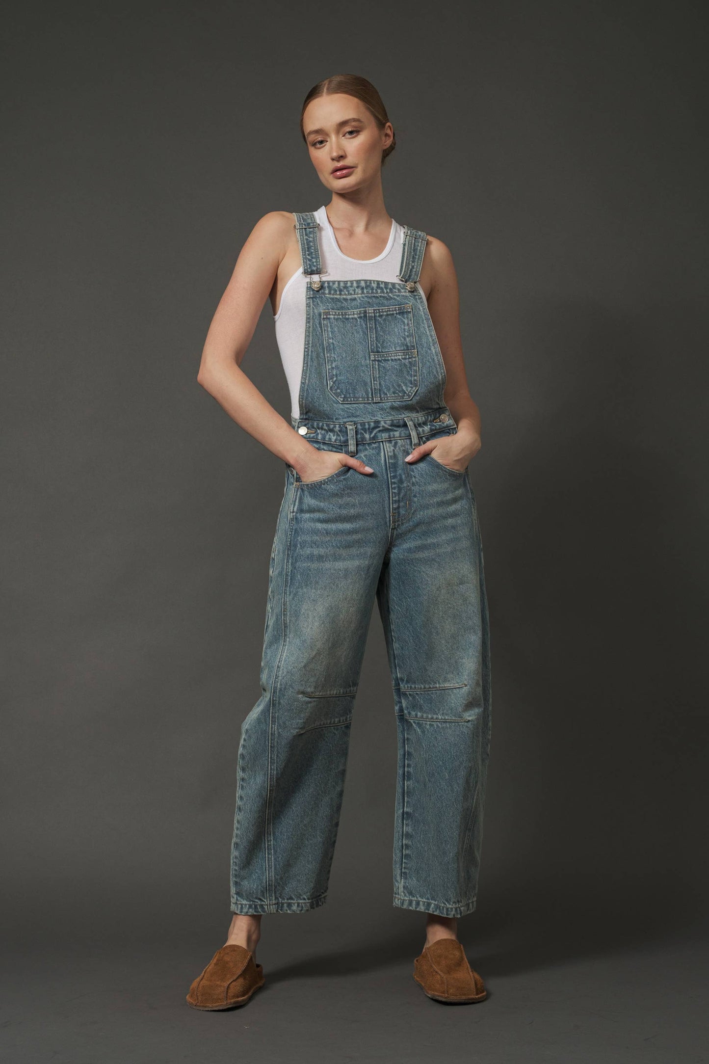 Slouch Denim Overall