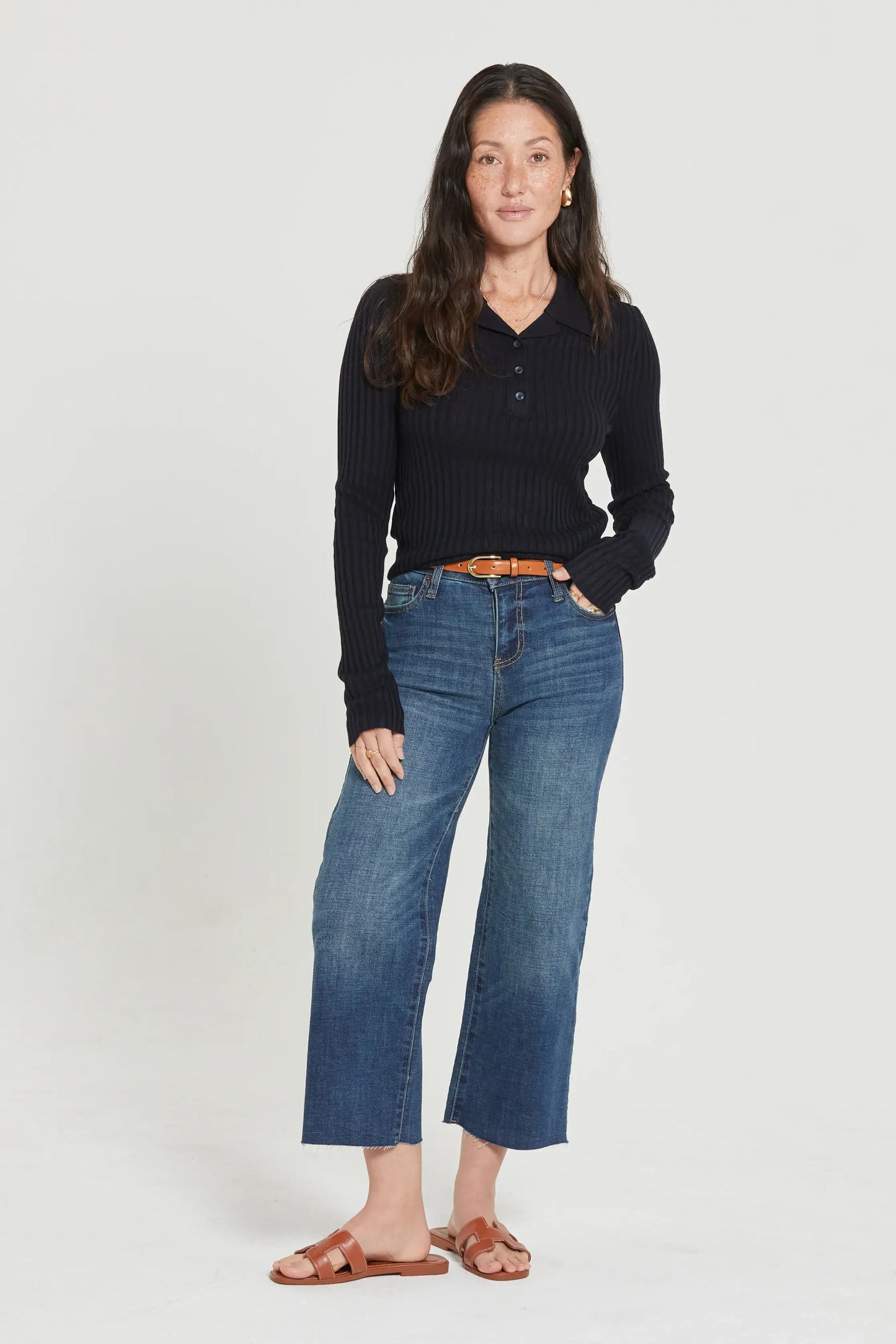 Aberdeen Crop High Rise Jean