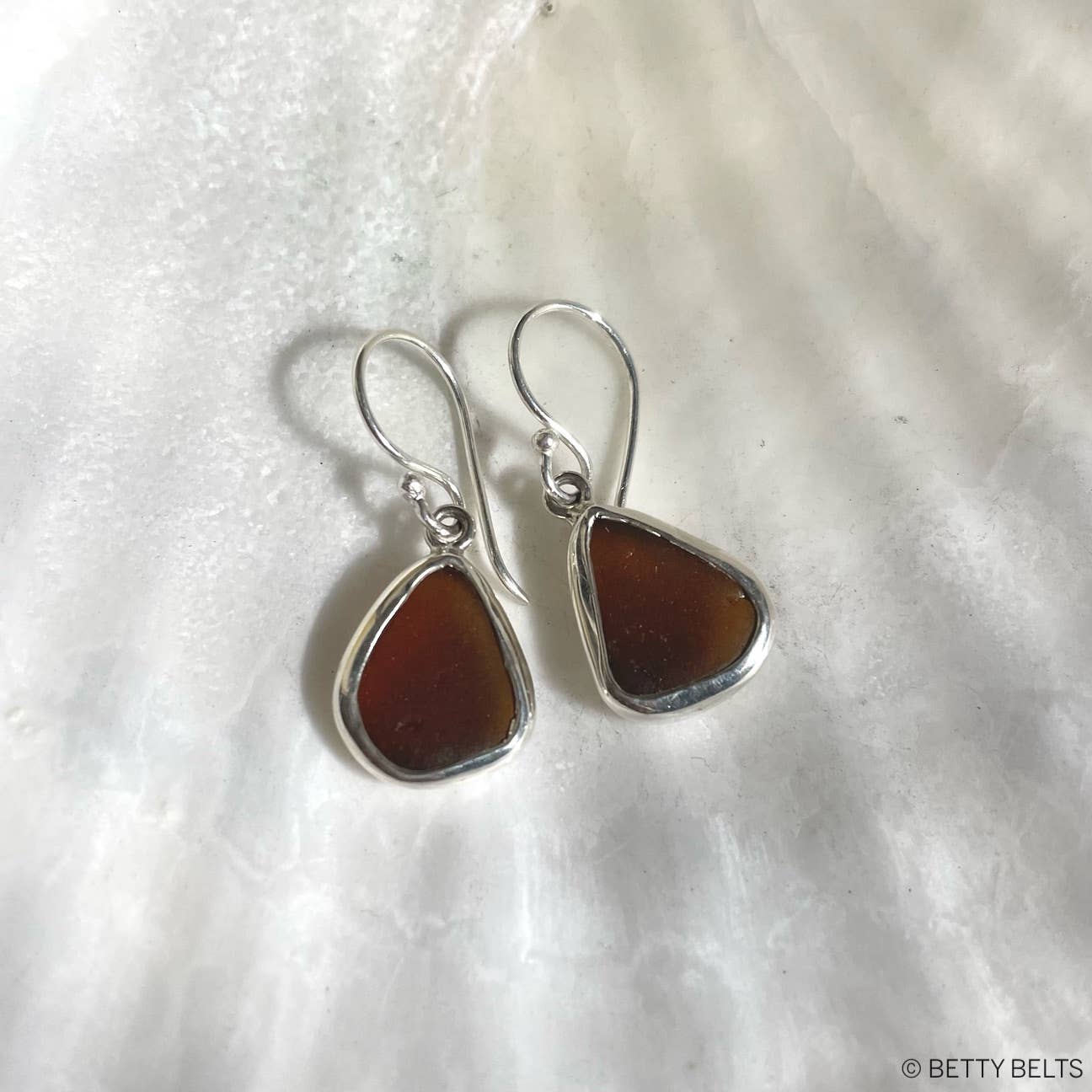 Marion Sea Glass Earrings