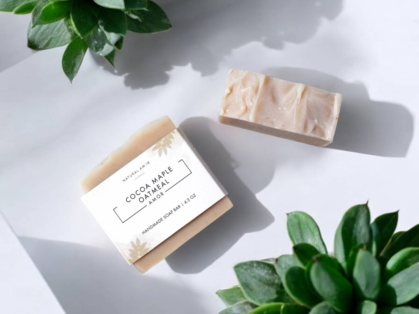 Cocoa Maple Oatmeal Soap Bar (Unscented)