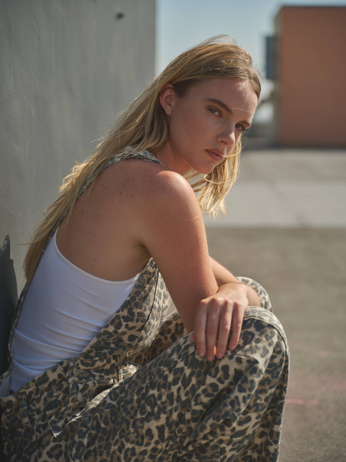 Slouch Denim Overall