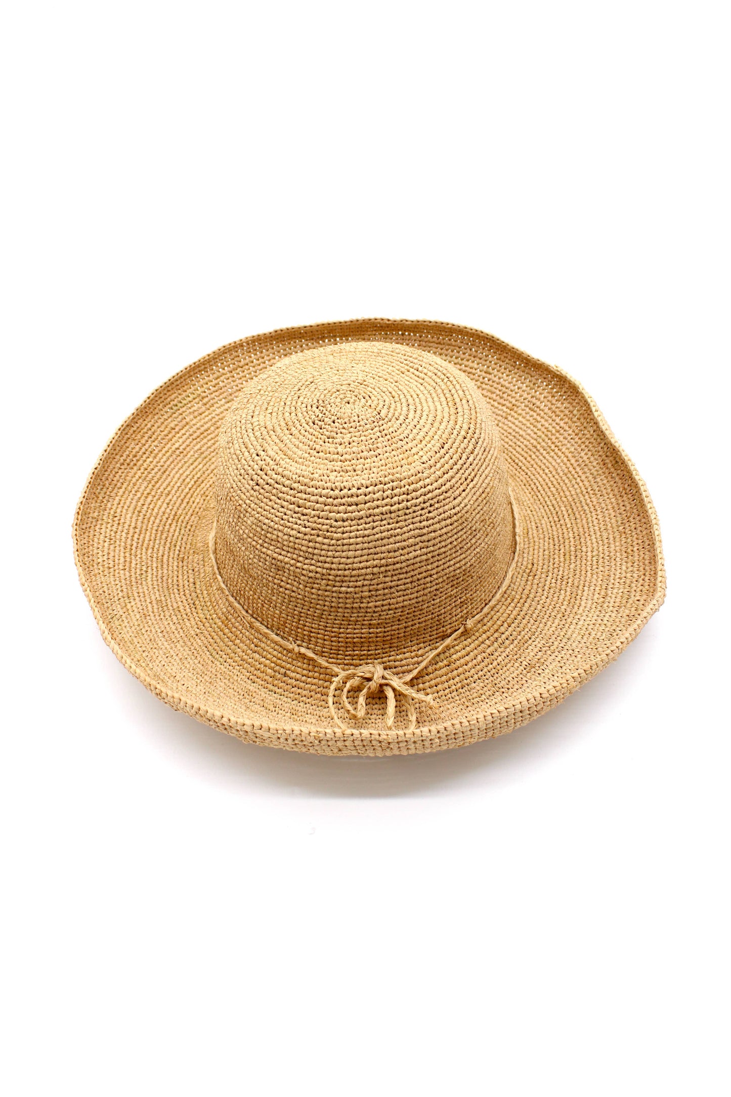 Leor Crochet Straw Sun Hat