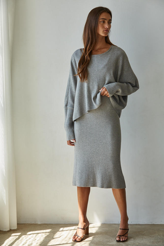 Apollo Ribbed Dress
