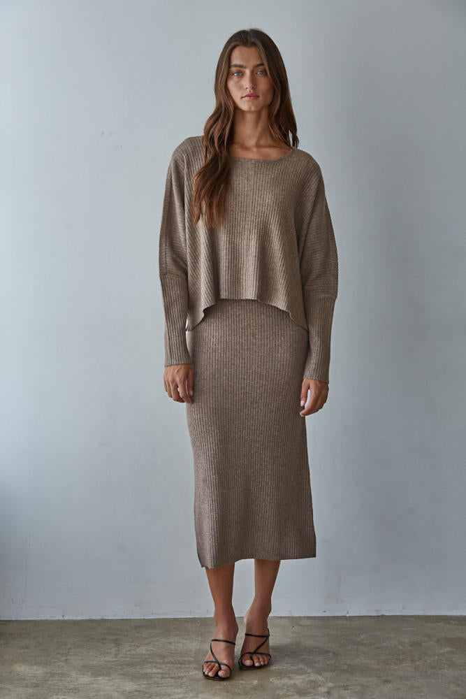 Apollo Ribbed Dress