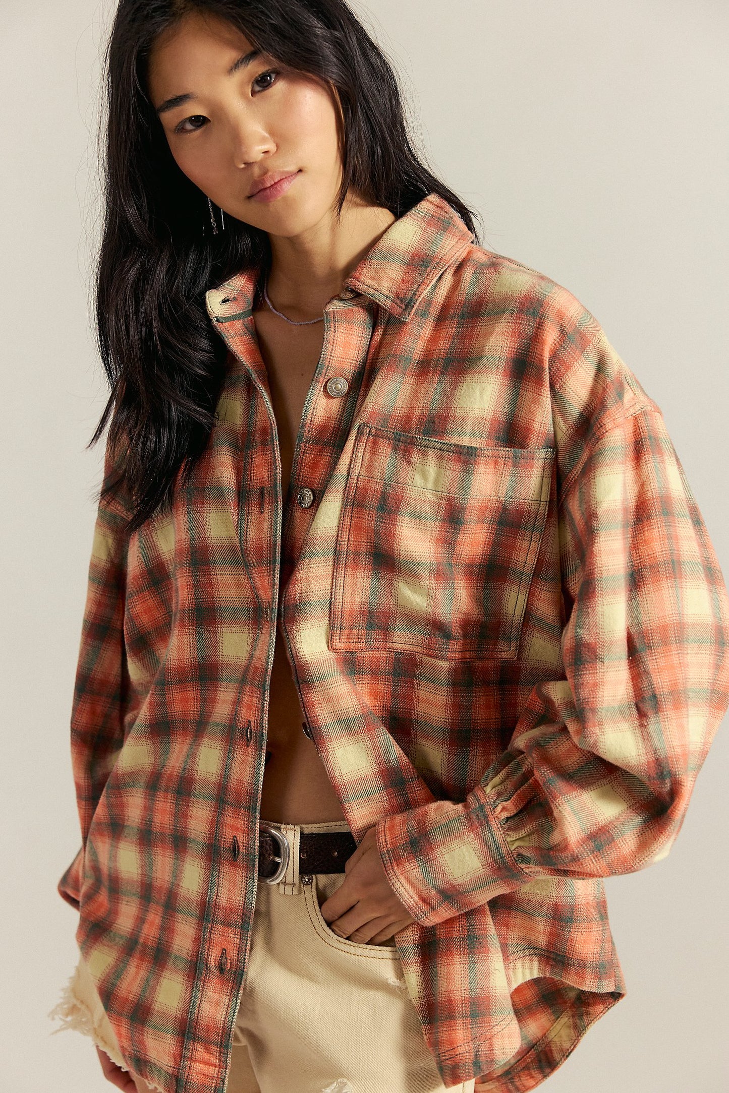 Ashley Plaid Shirt