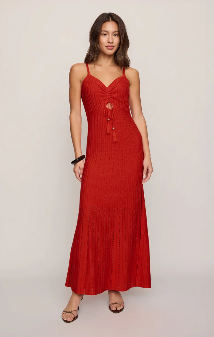 Sunda Crochet Maxi Dress