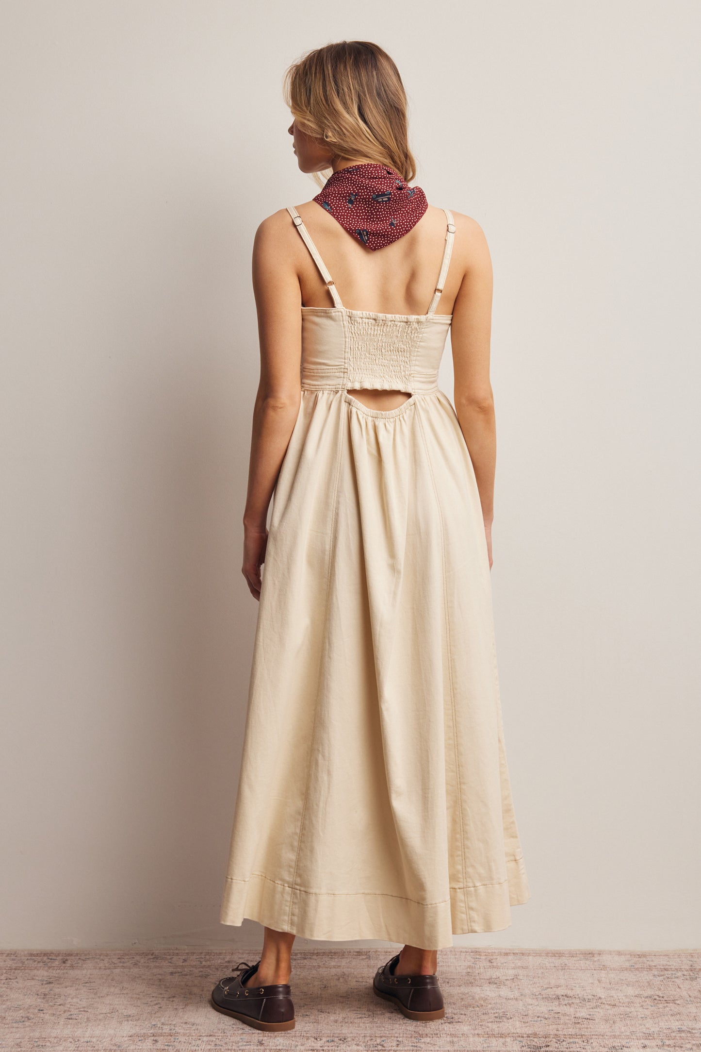 Denim Maxi Dress