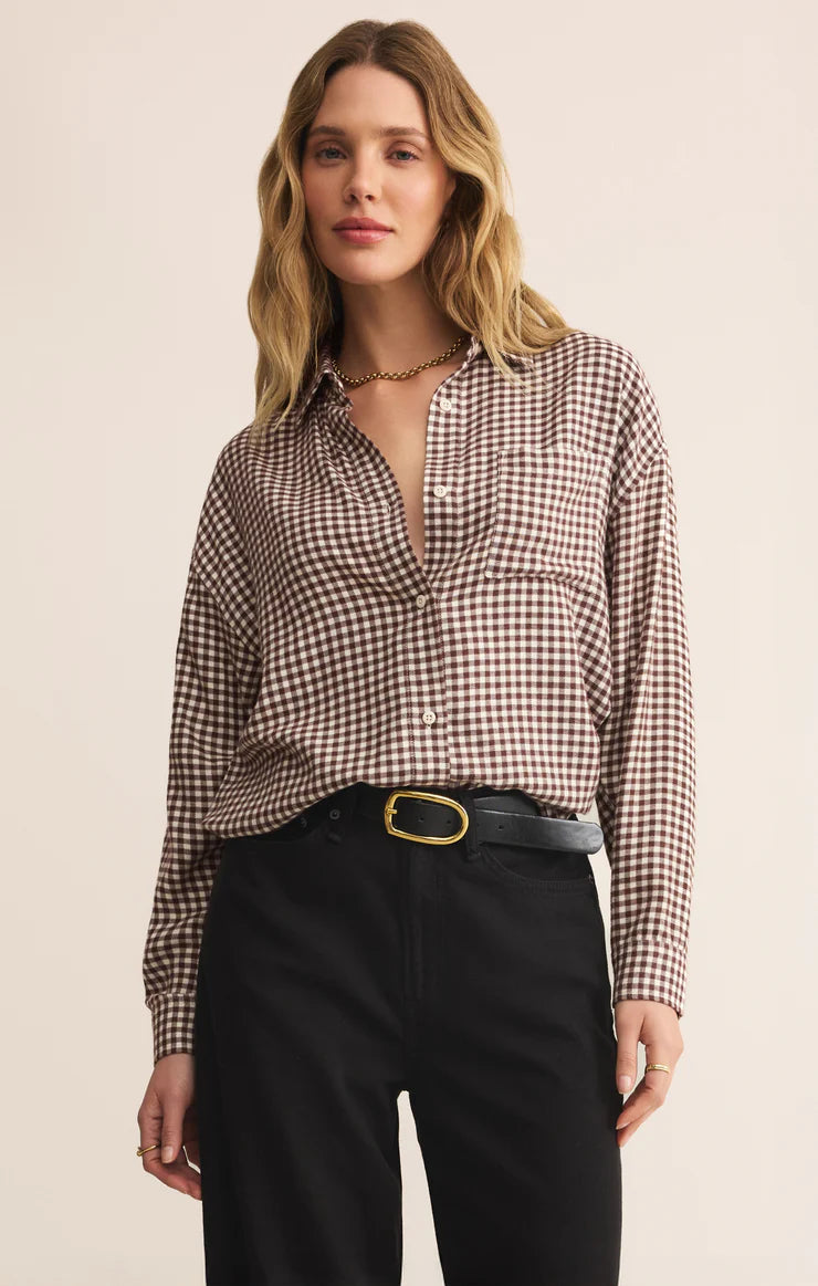 River Plaid Button Down