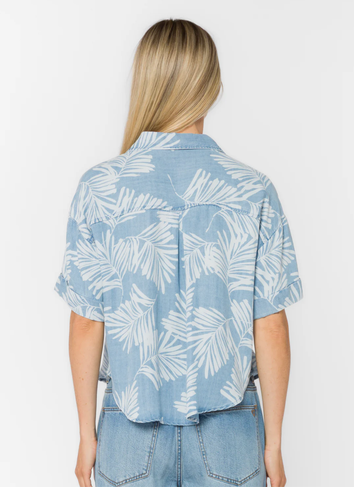 Brandon Palm Leaf Shirt