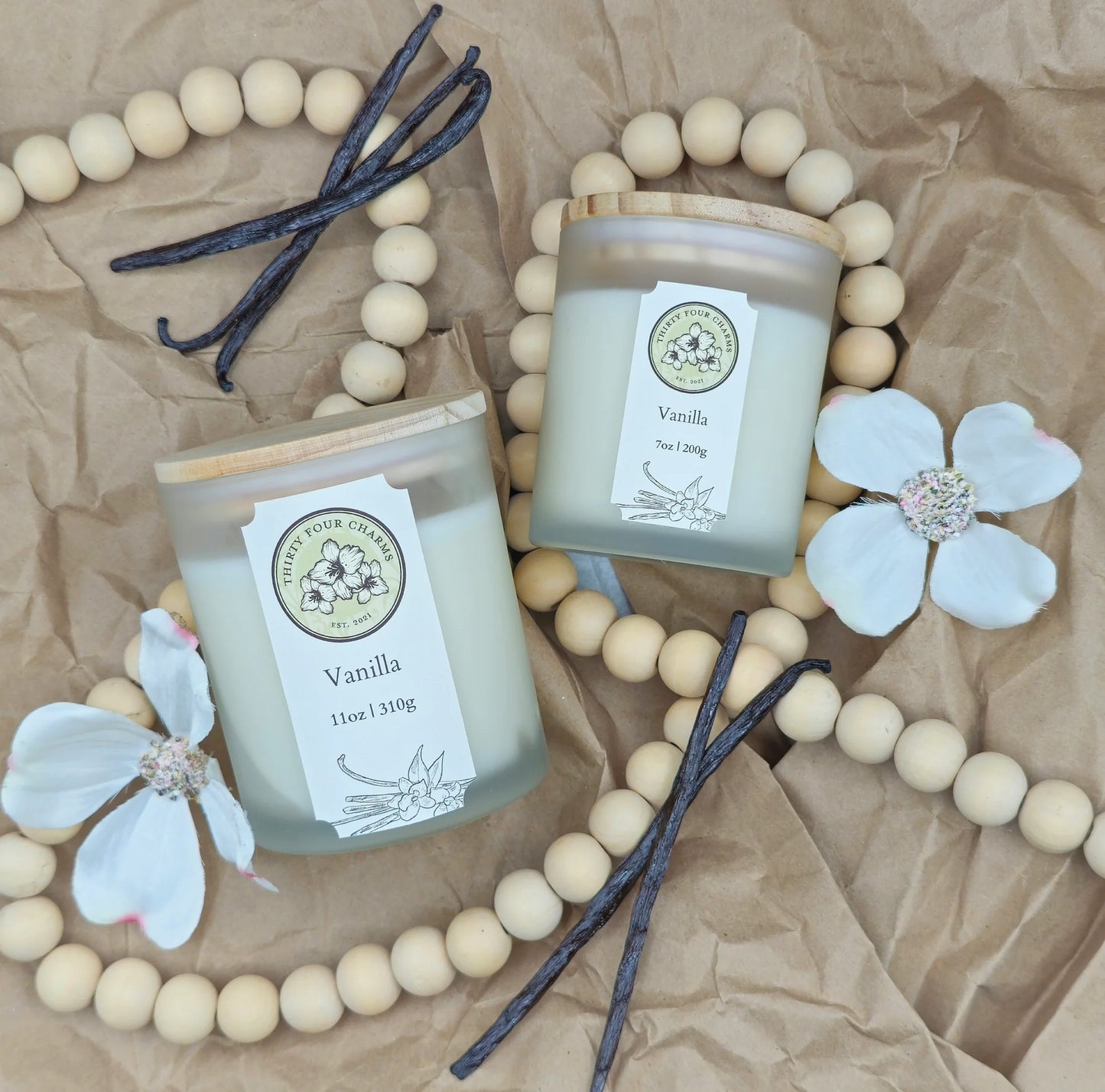 Thirty Four Charms Candles