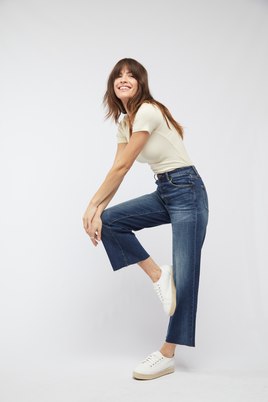 Aberdeen Crop High Rise Jean