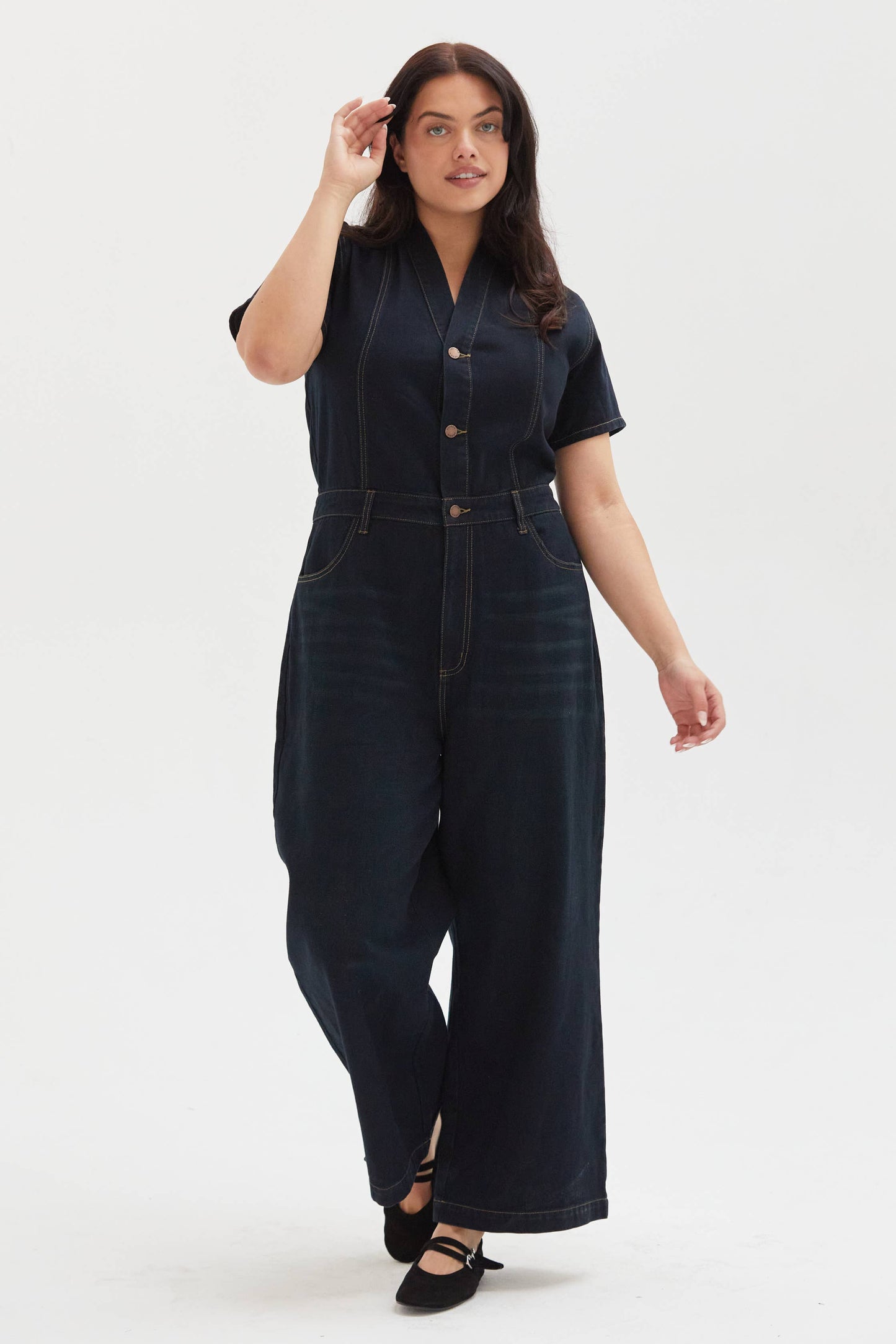 Ashby Denim Coverall/Jumpsuit