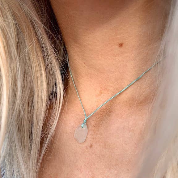 Maddie Genuine Sea Glass Necklace