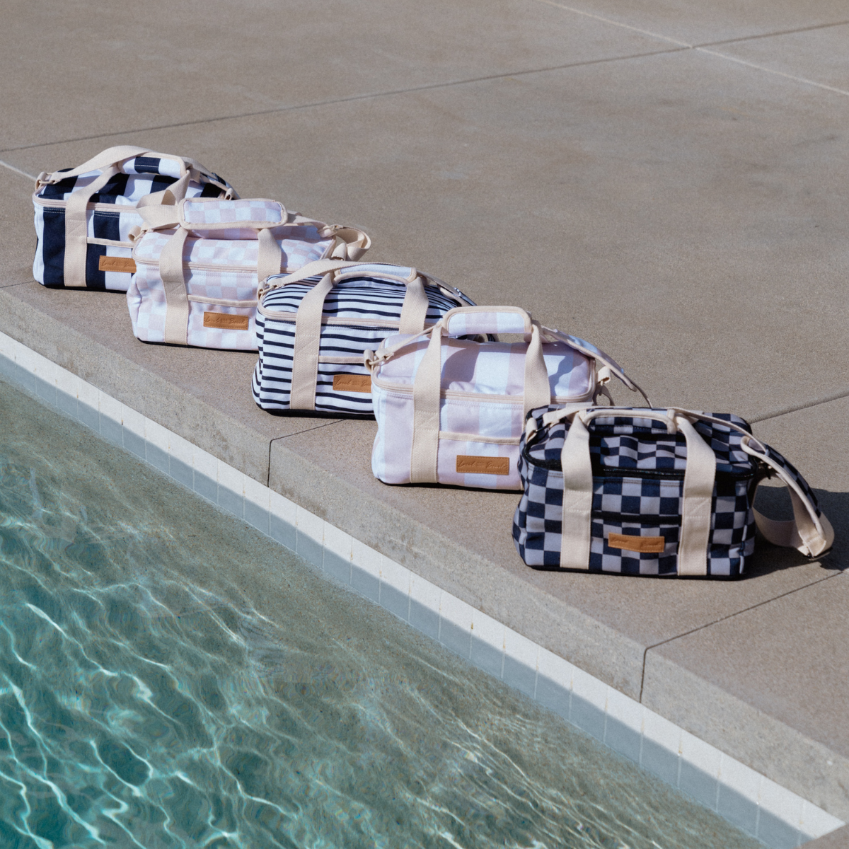 Stripe Mini Cooler/Lunch Bag