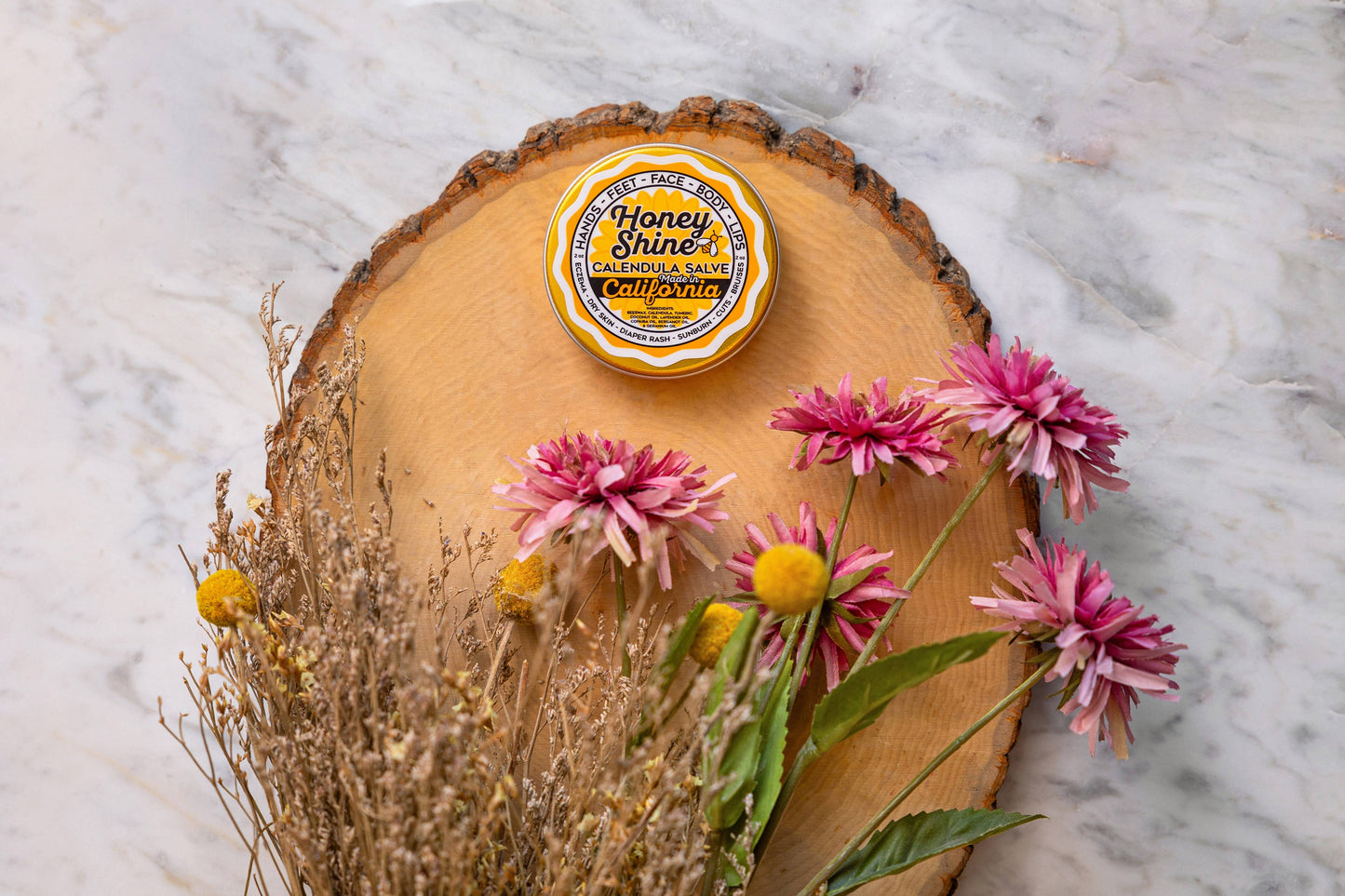 Honey Shine Calendula Salve