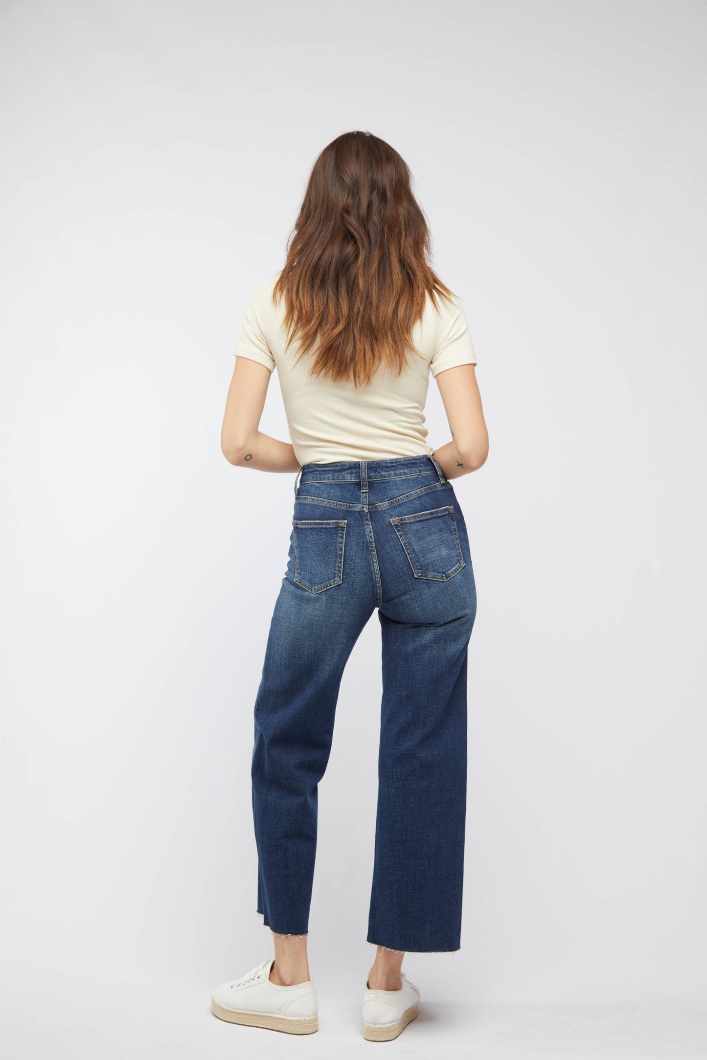 Aberdeen Crop High Rise Jean