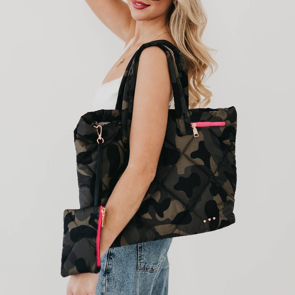 Presley Puffer Quilted Tote