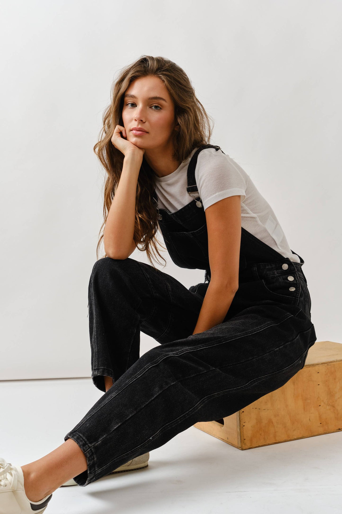 Slouch Denim Overall