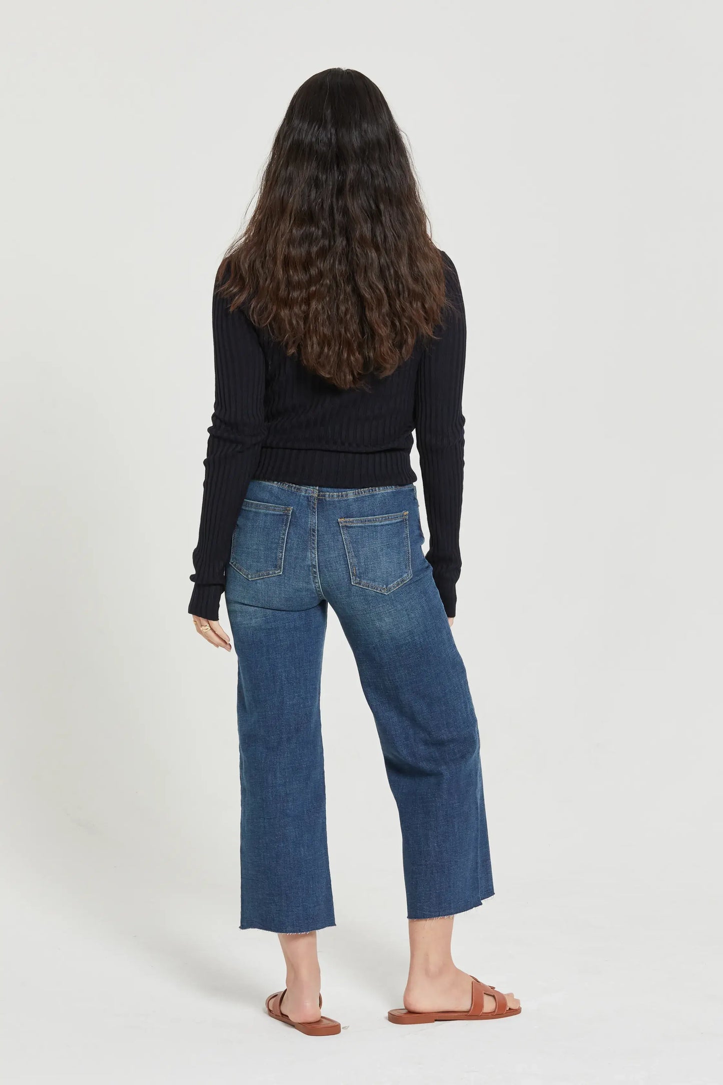 Aberdeen Crop High Rise Jean
