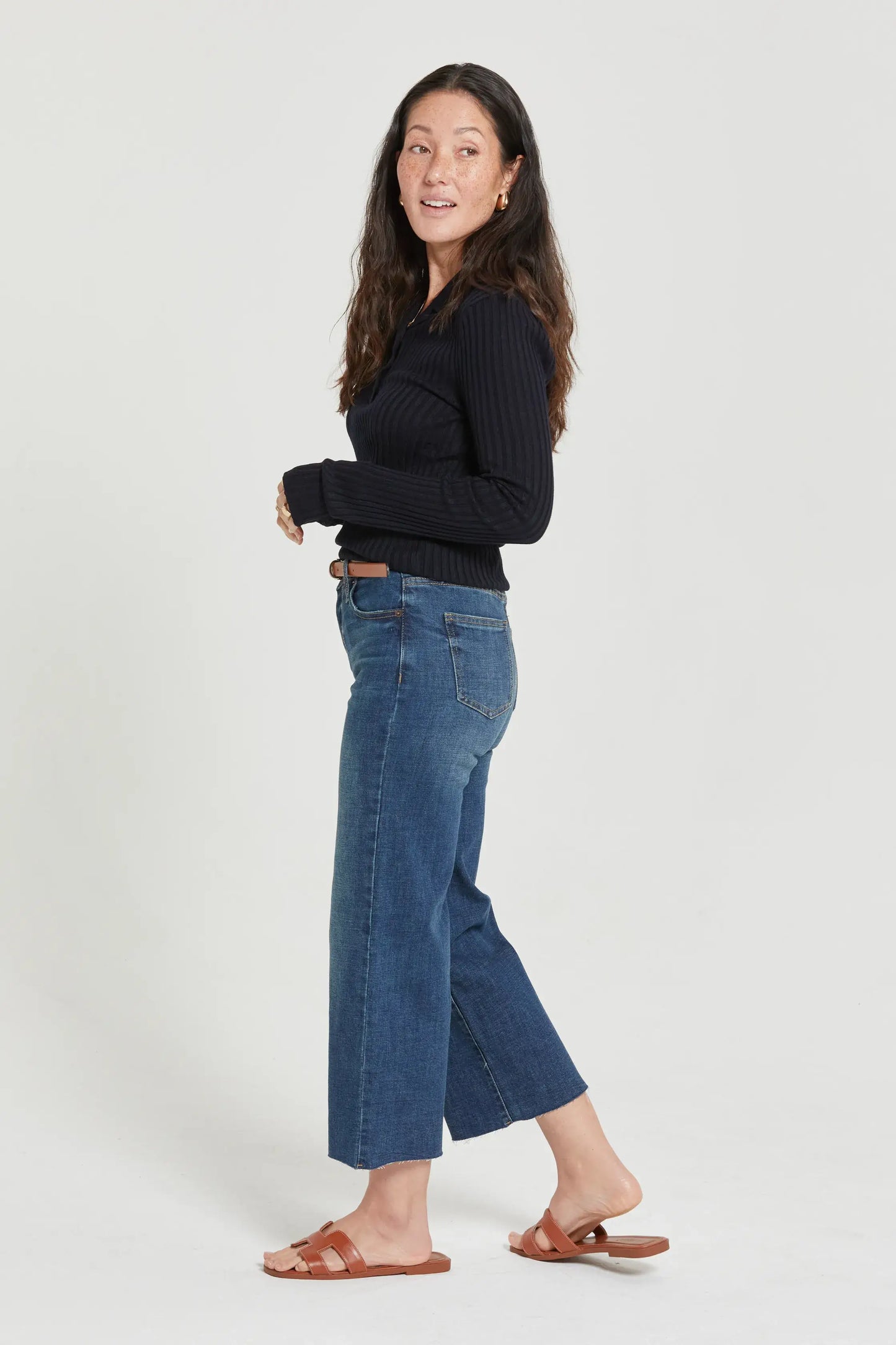Aberdeen Crop High Rise Jean