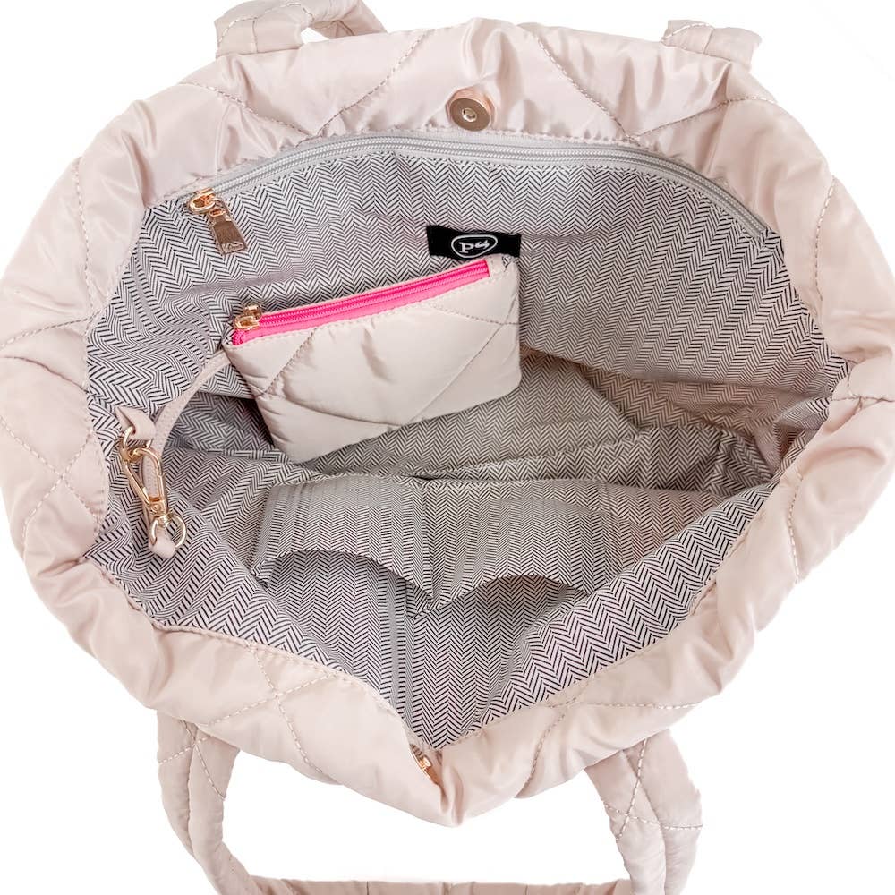 Presley Puffer Quilted Tote