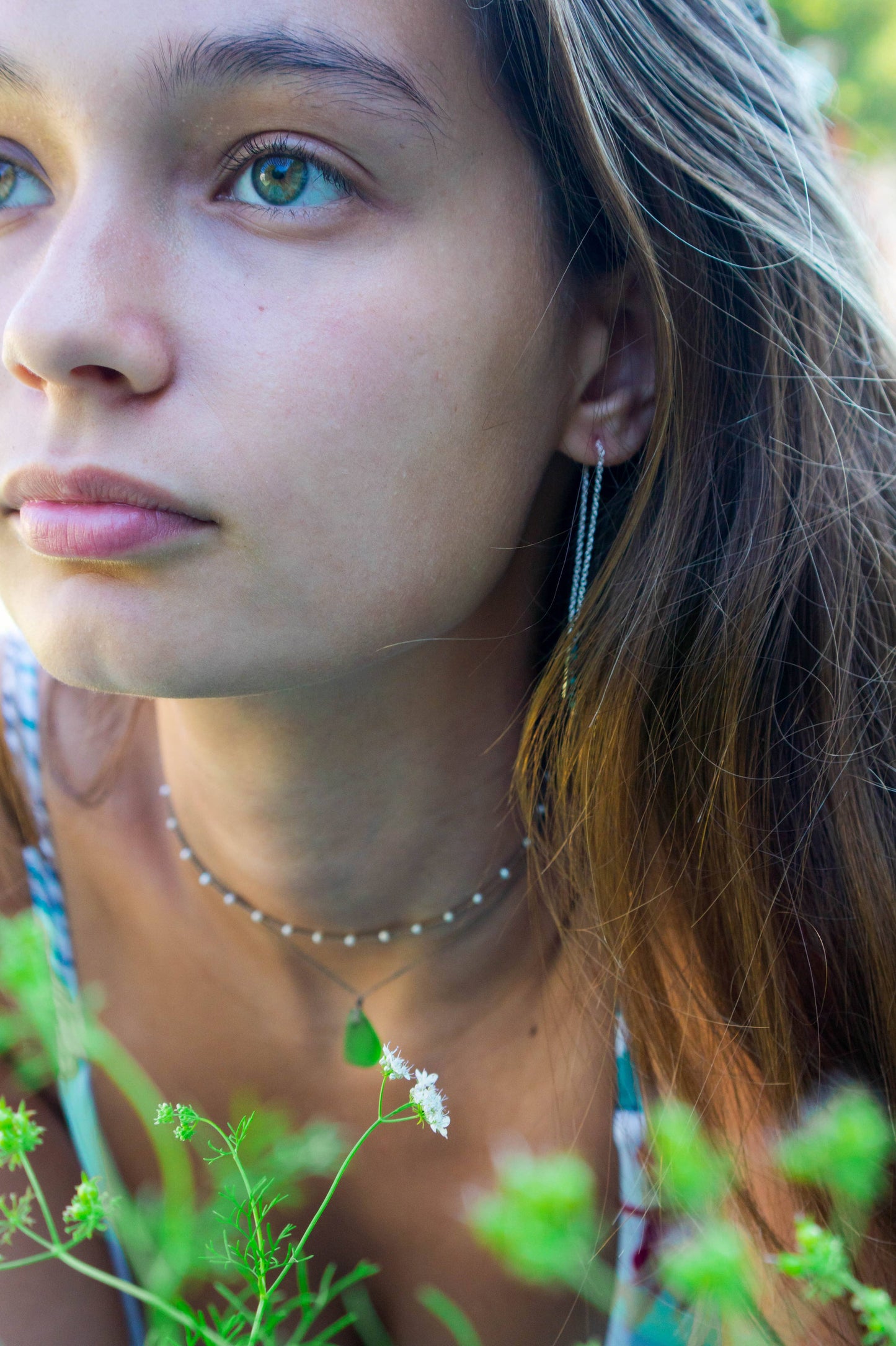 Maddie Genuine Sea Glass Necklace