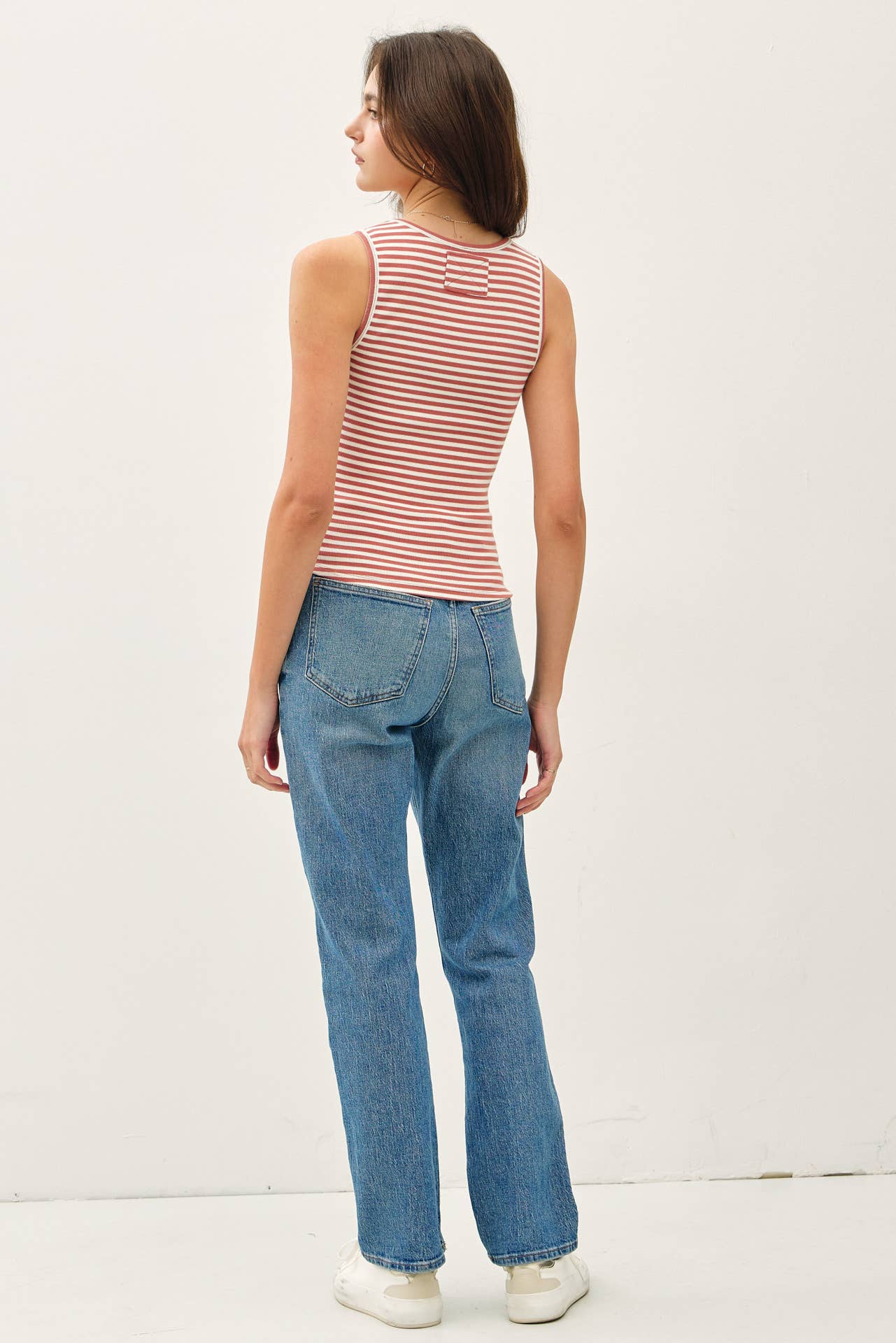 Ribbed Cotton Tank
