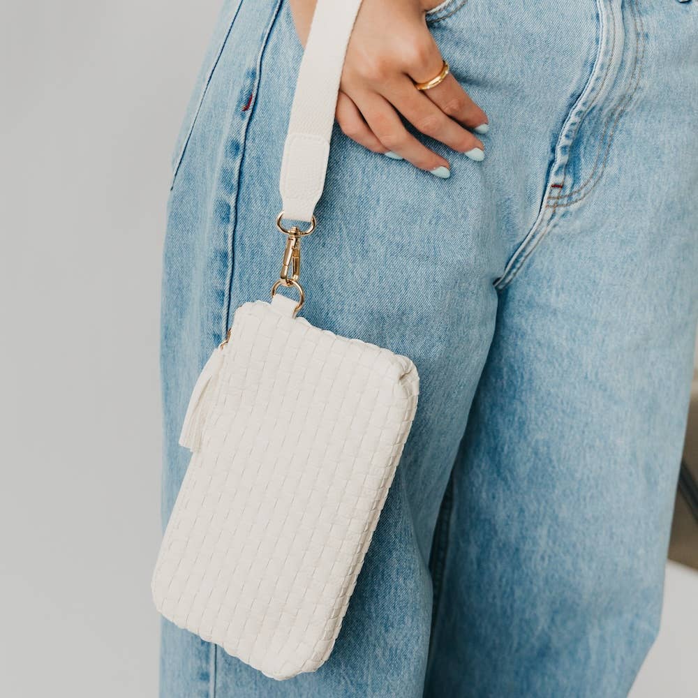 Emma Woven Wristlet