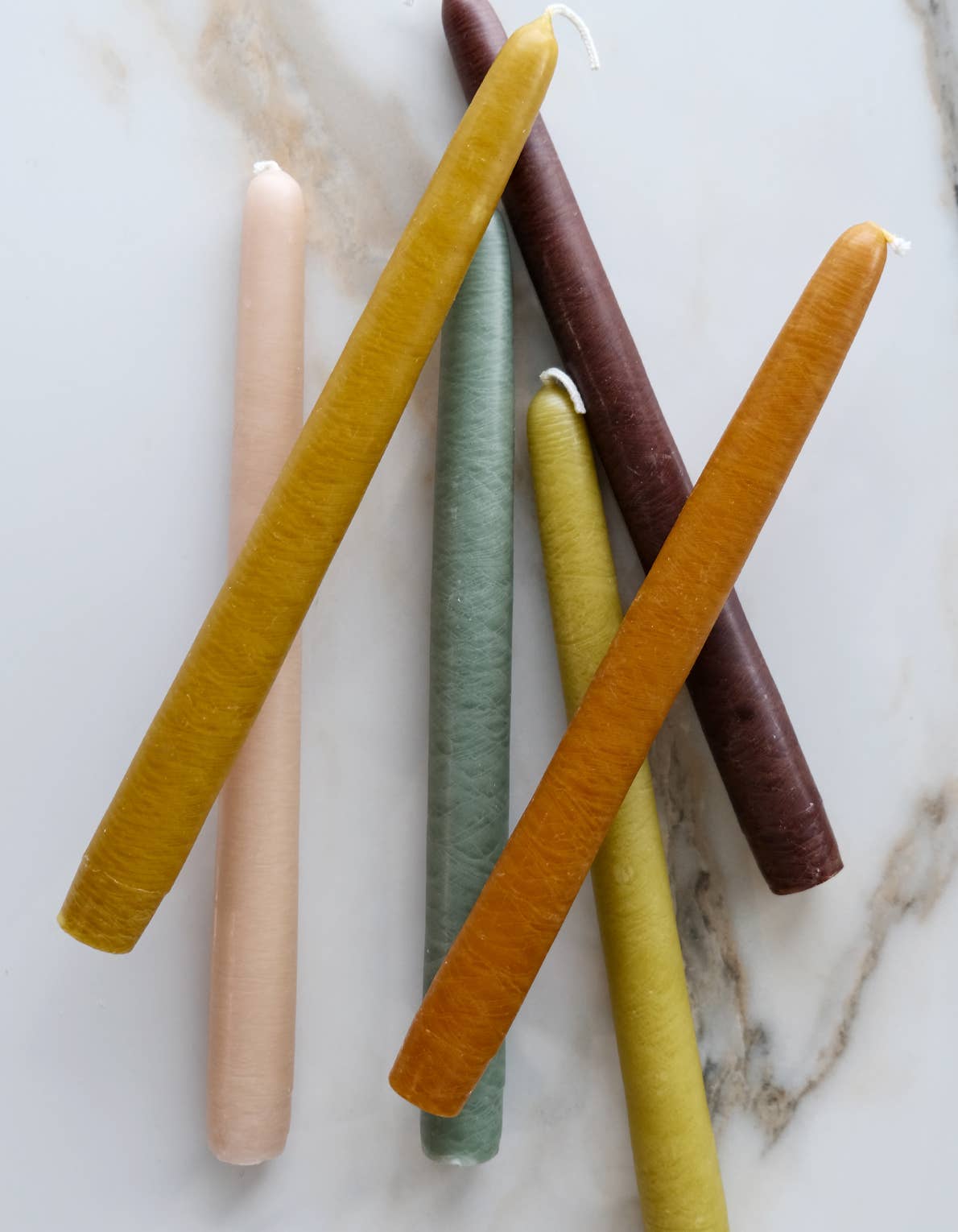 Earth Taper Candles