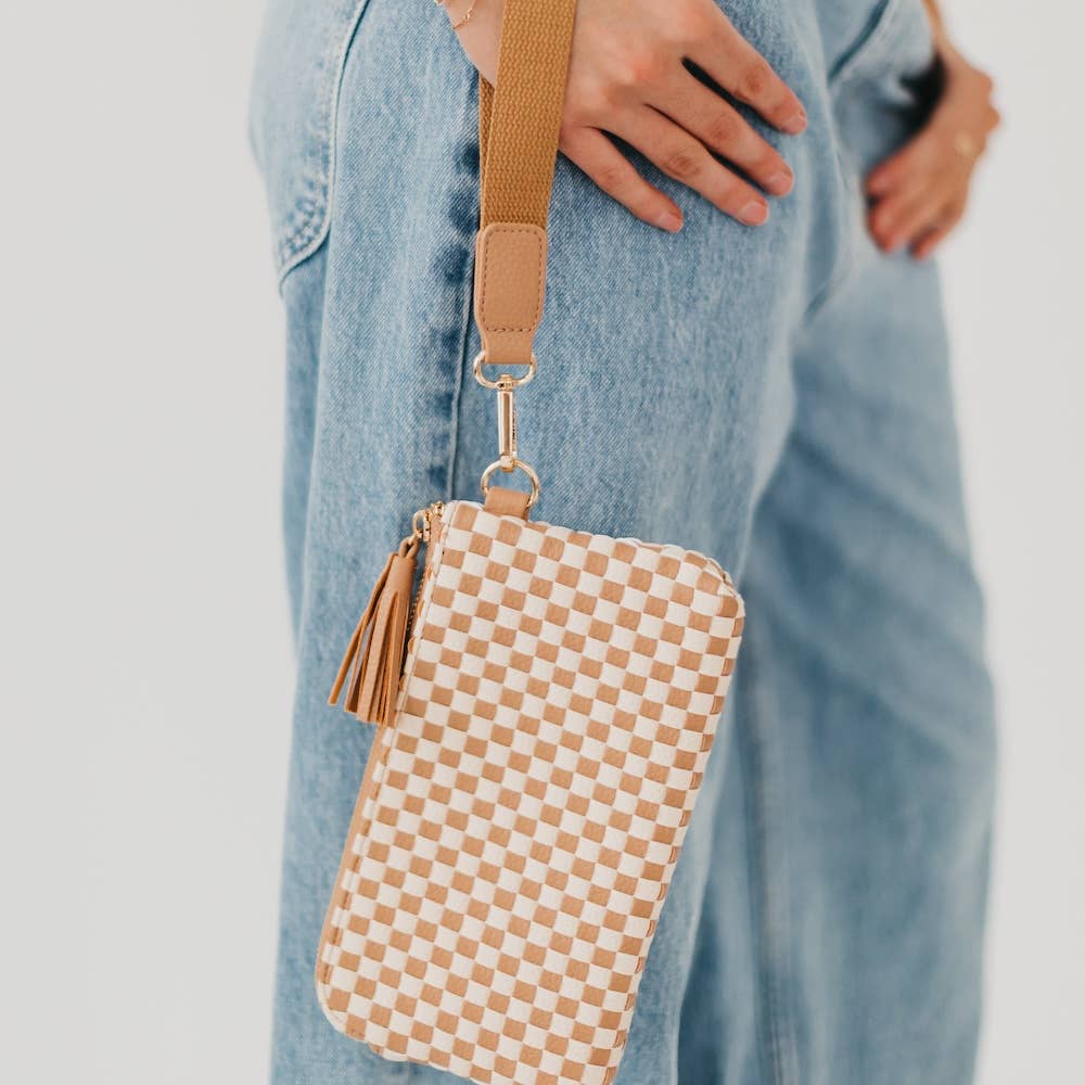 Emma Woven Wristlet