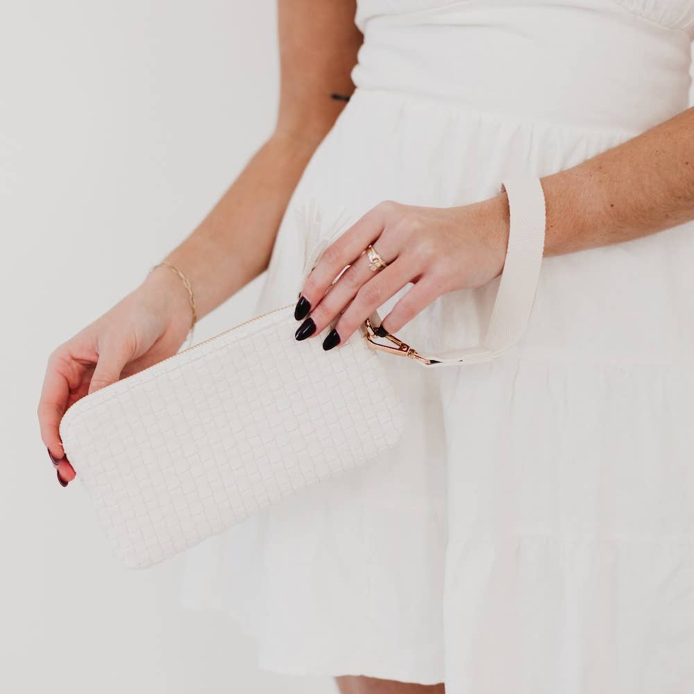 Emma Woven Wristlet